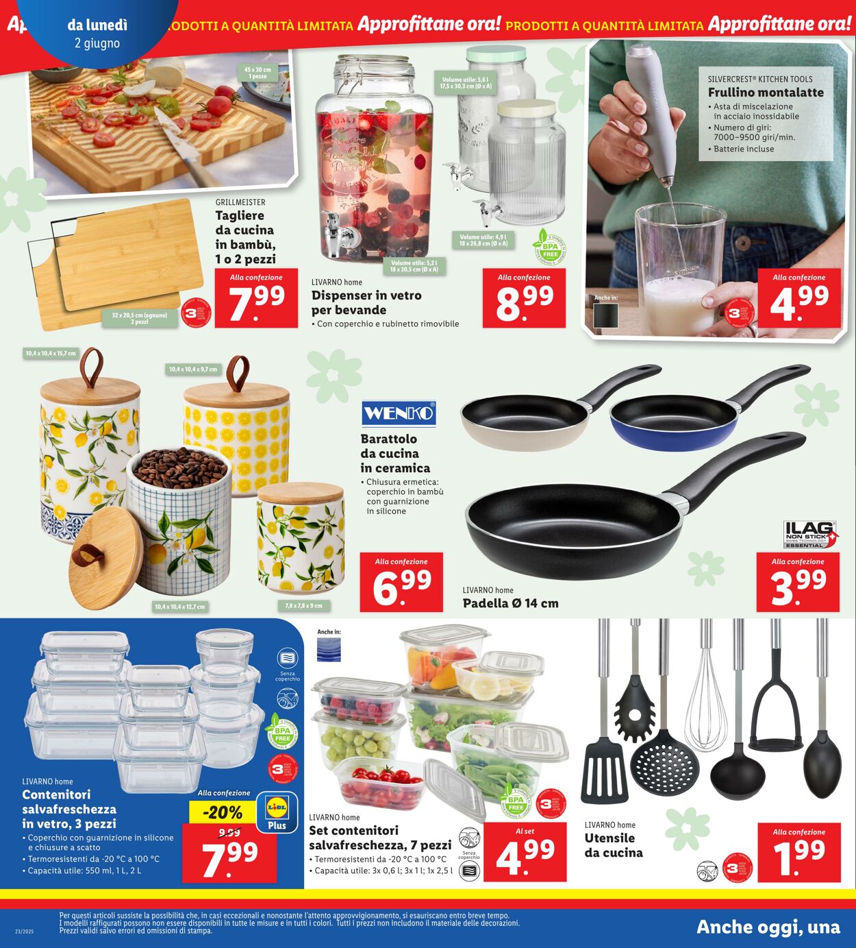 Volantino Lidl 02.06.2025 - 08.06.2025