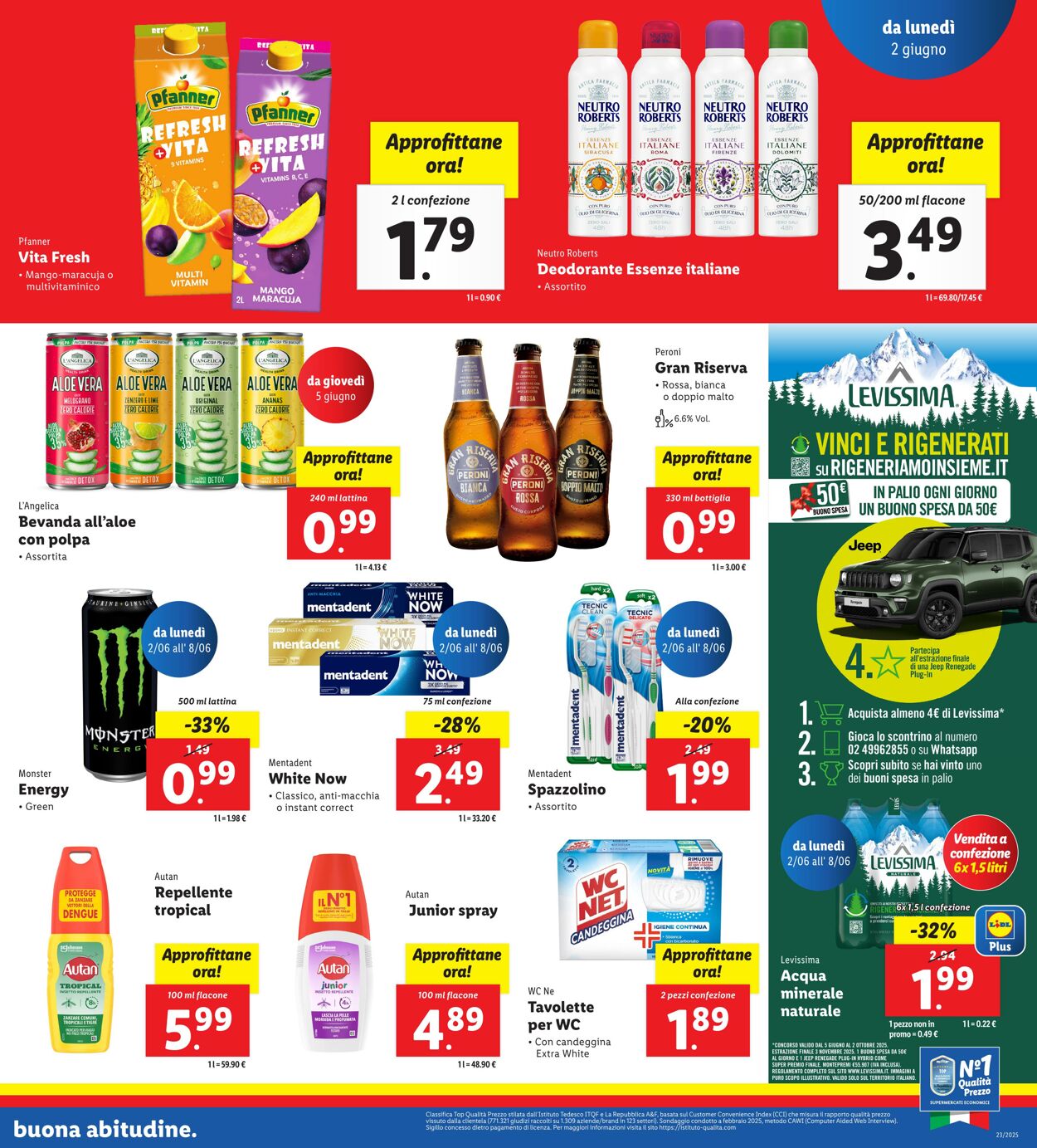 Volantino Lidl 02.06.2025 - 08.06.2025