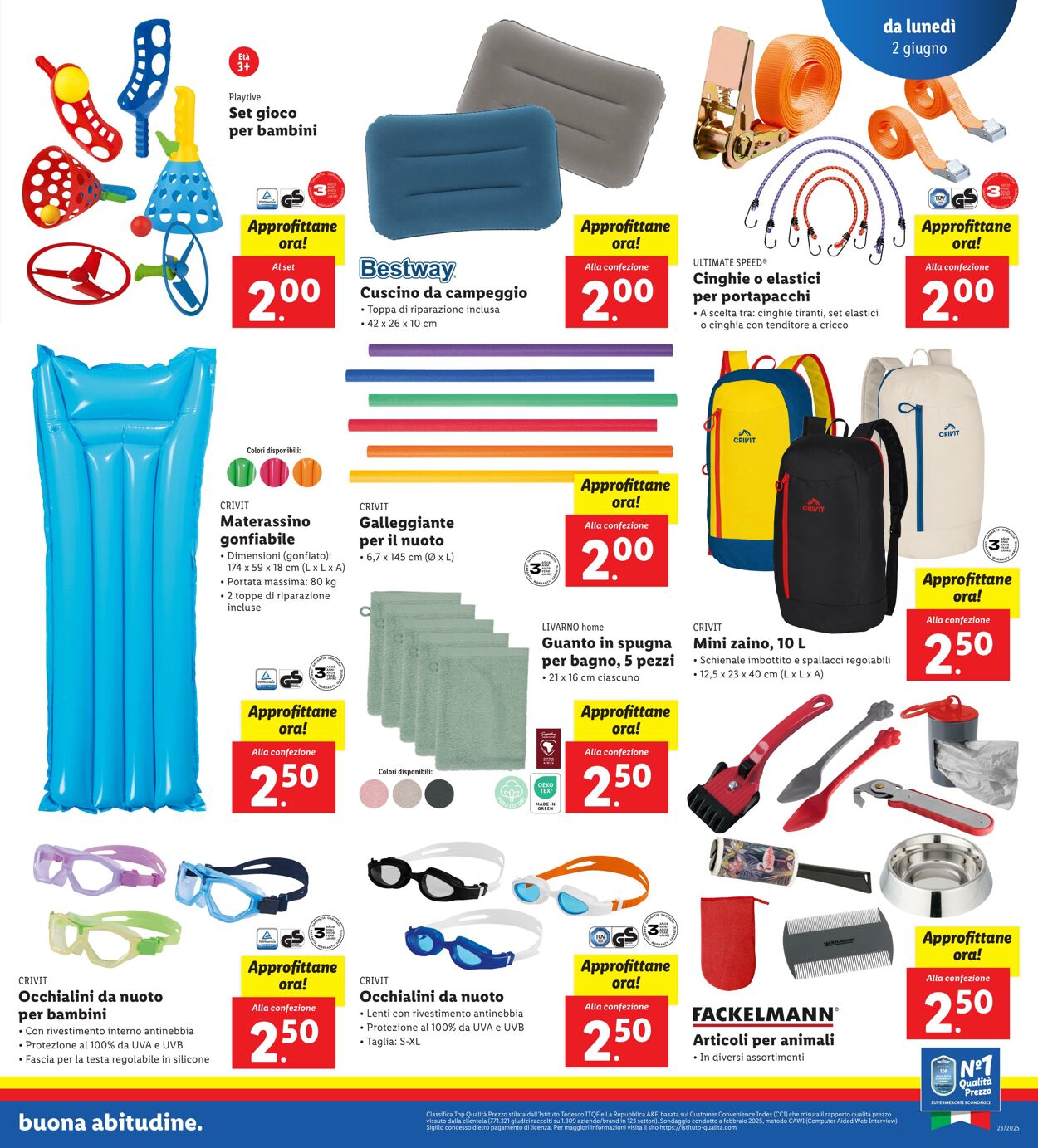 Volantino Lidl 02.06.2025 - 08.06.2025
