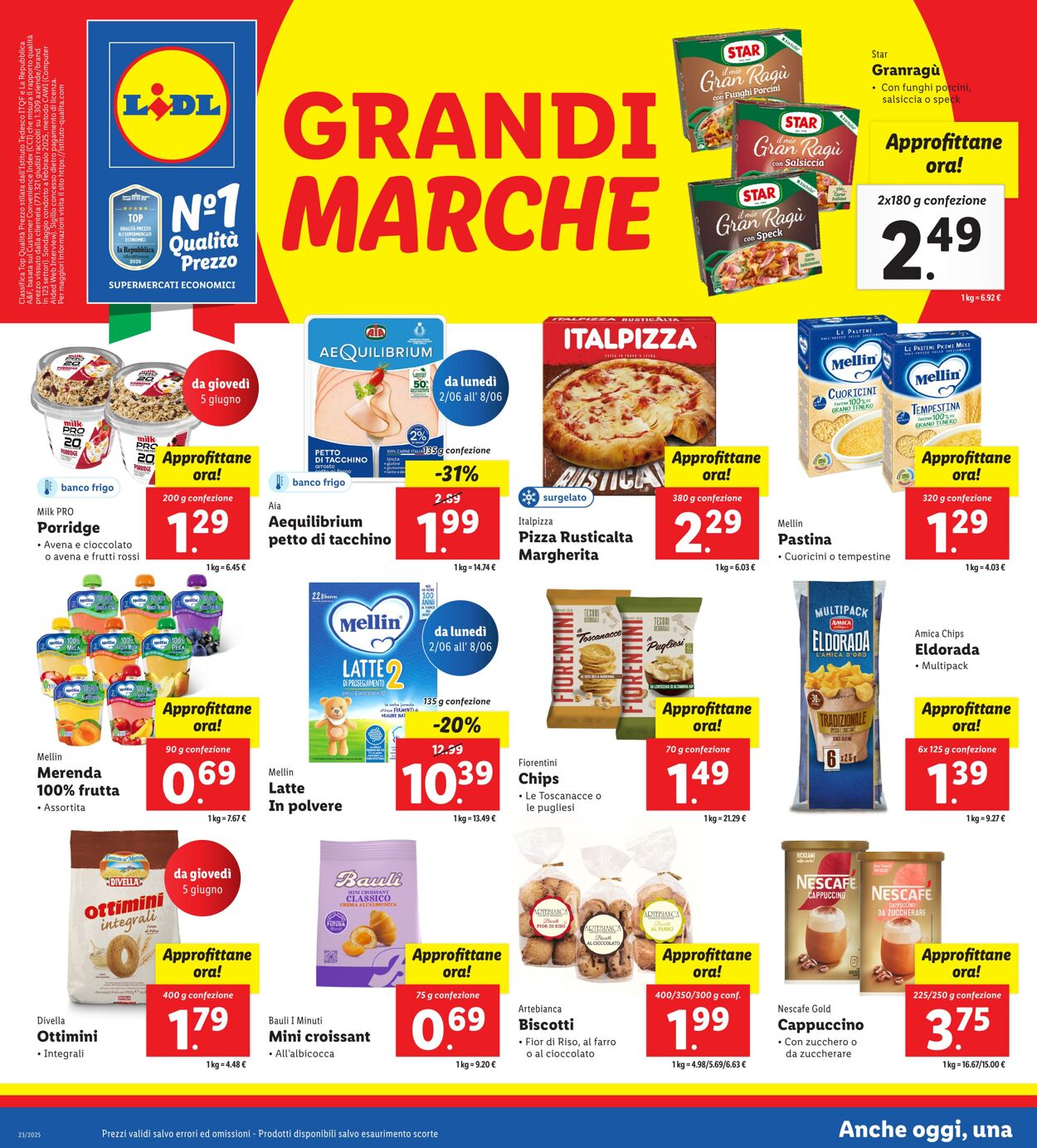 Volantino Lidl 02.06.2025 - 08.06.2025