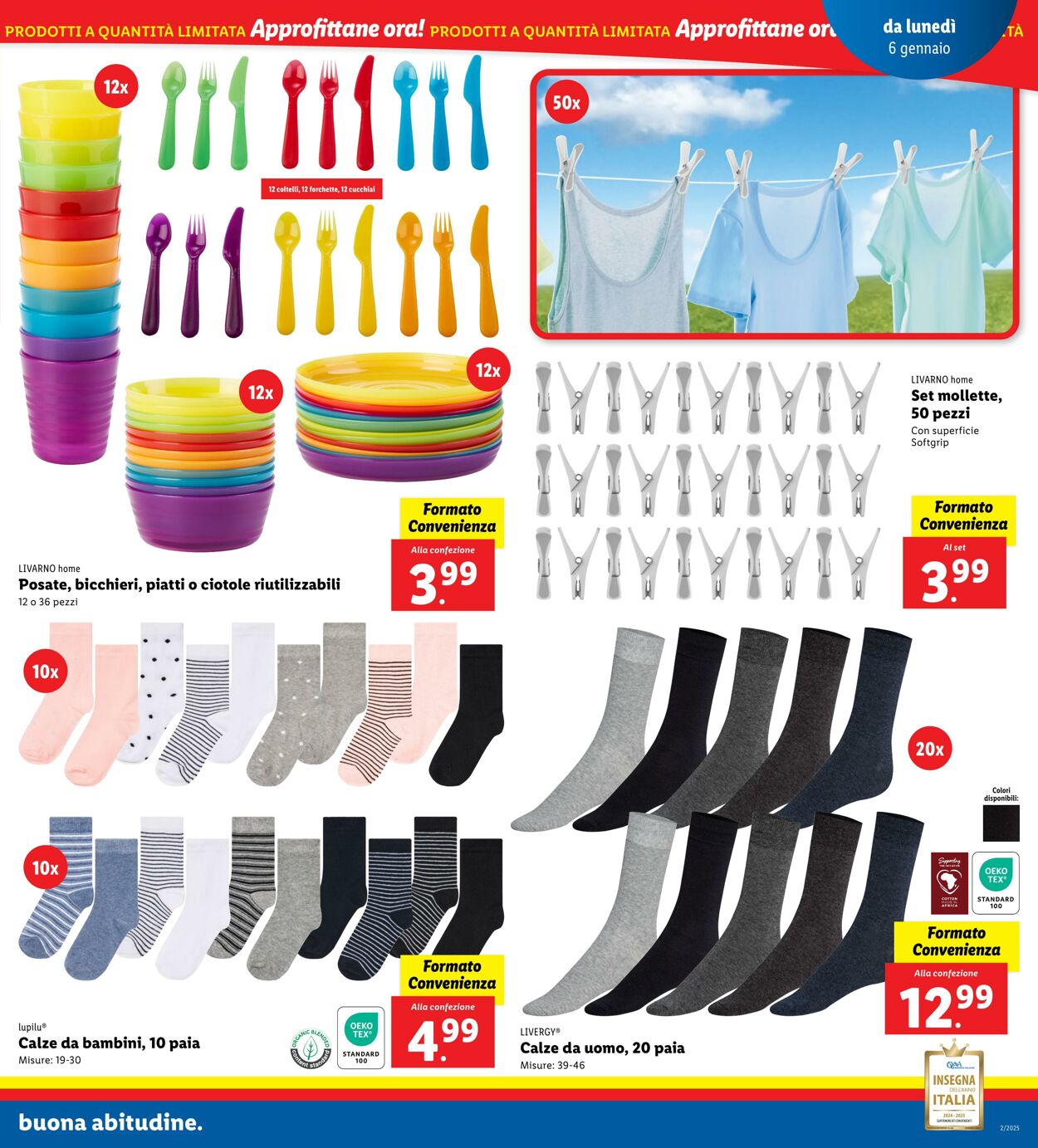 Volantino Lidl 06.01.2025 - 12.01.2025