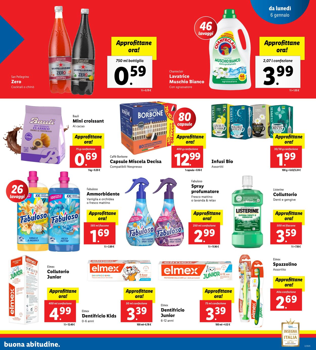 Volantino Lidl 06.01.2025 - 12.01.2025