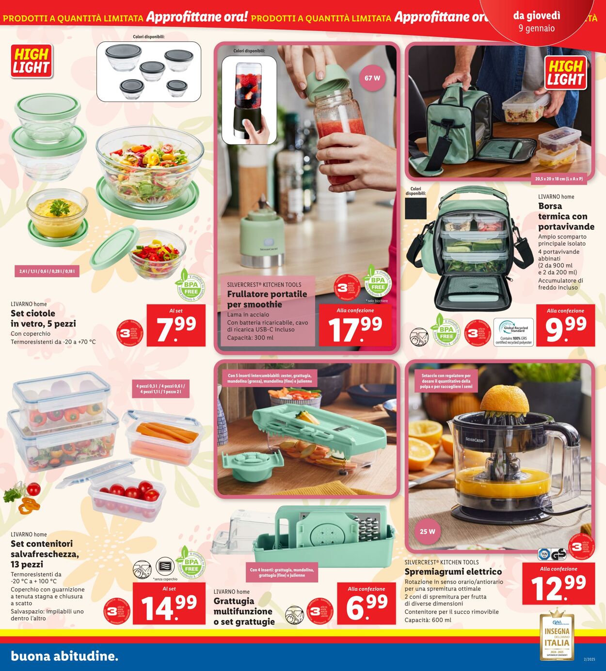 Volantino Lidl 06.01.2025 - 12.01.2025