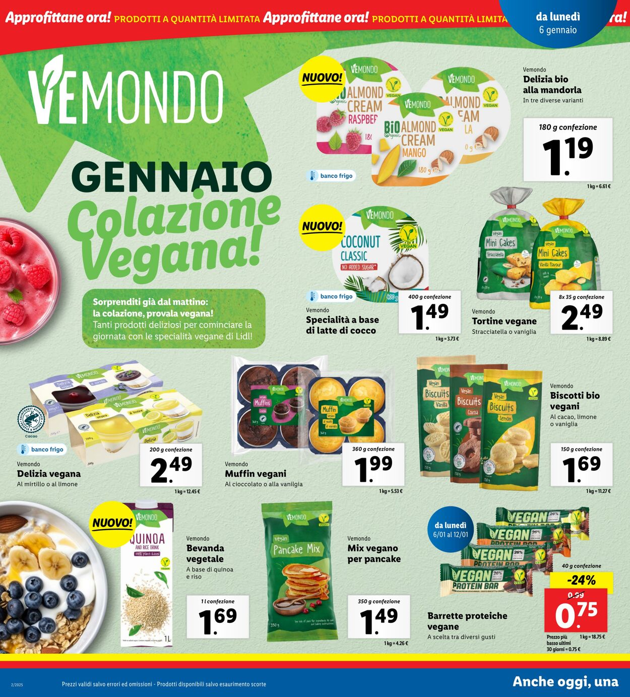 Volantino Lidl 06.01.2025 - 12.01.2025