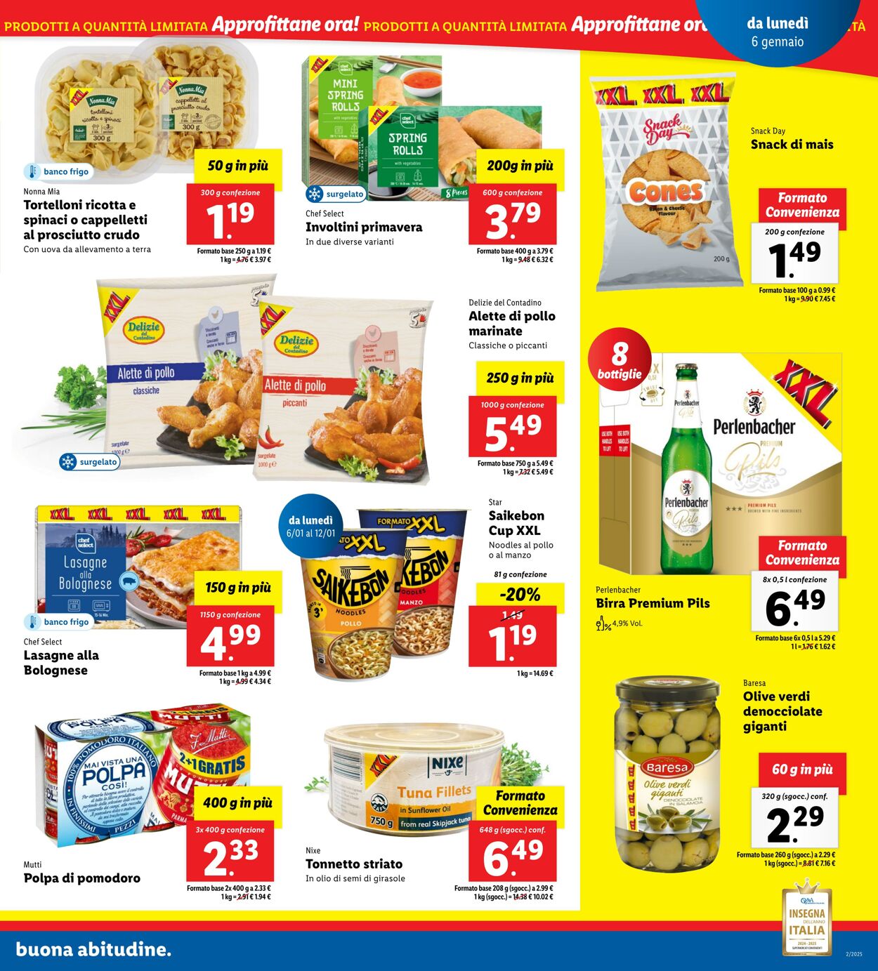 Volantino Lidl 06.01.2025 - 12.01.2025