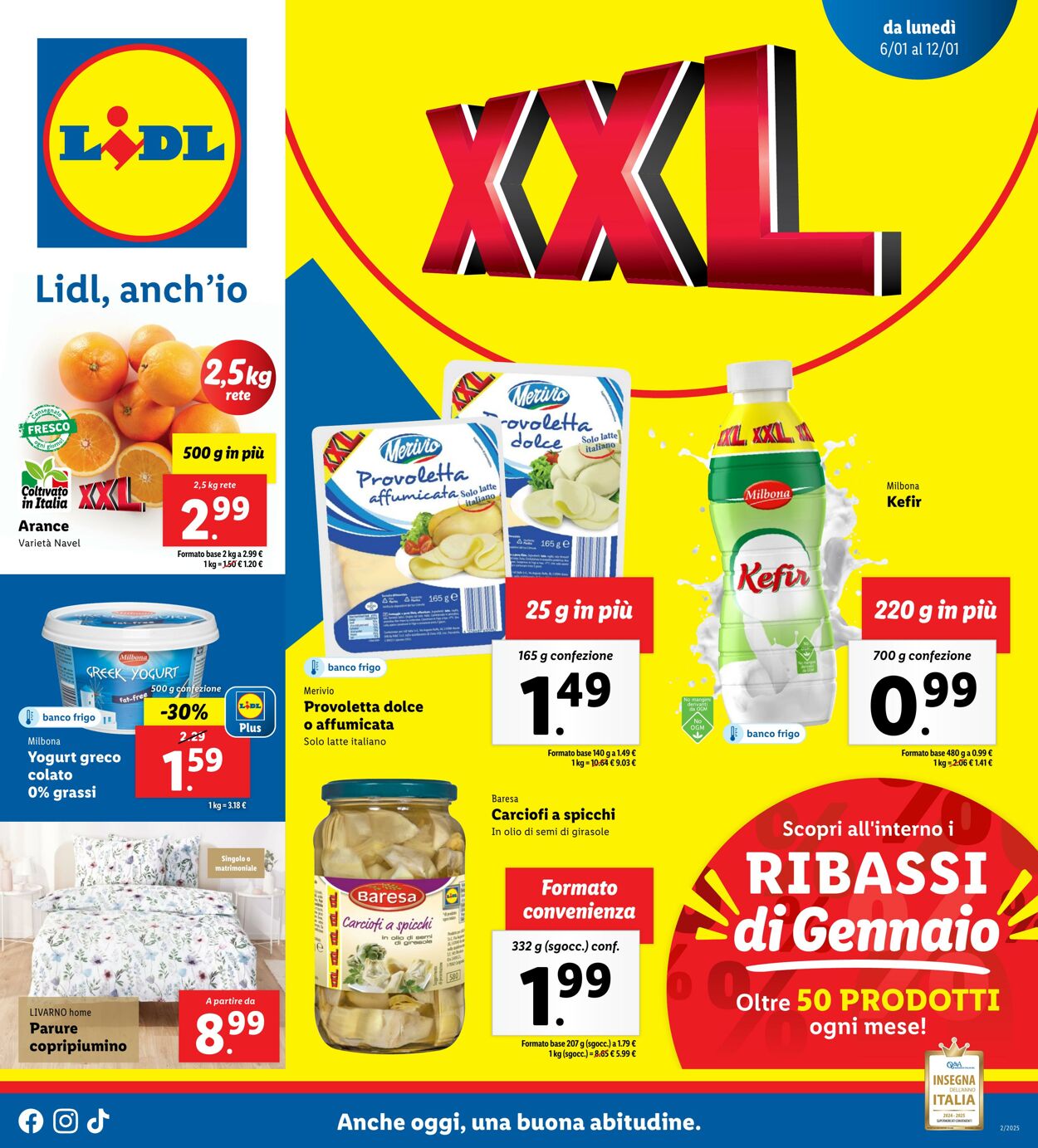 Volantino Lidl 06.01.2025 - 12.01.2025