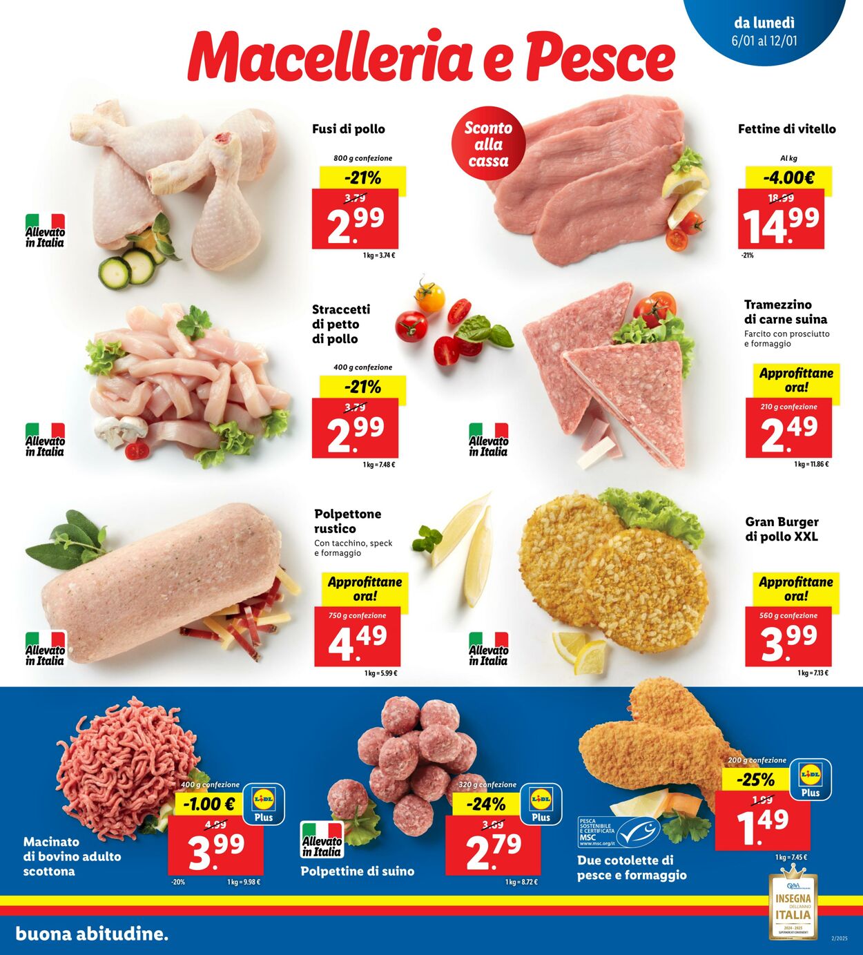 Volantino Lidl 06.01.2025 - 12.01.2025