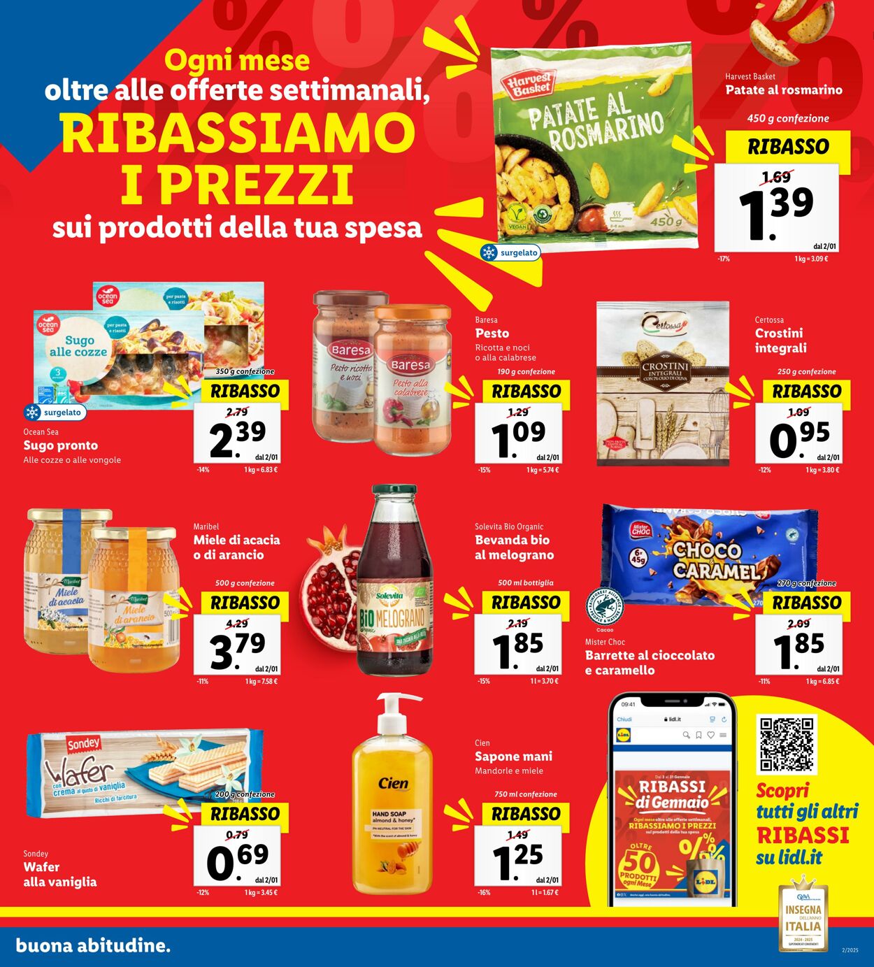 Volantino Lidl 06.01.2025 - 12.01.2025