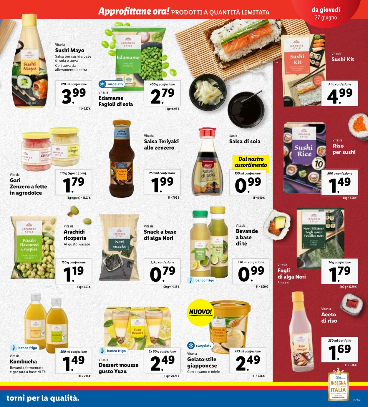 Volantino Lidl 24.06.2024 - 30.06.2024