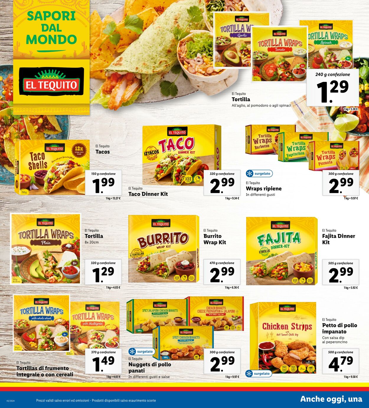 Volantino Lidl 21.10.2024 - 27.10.2024