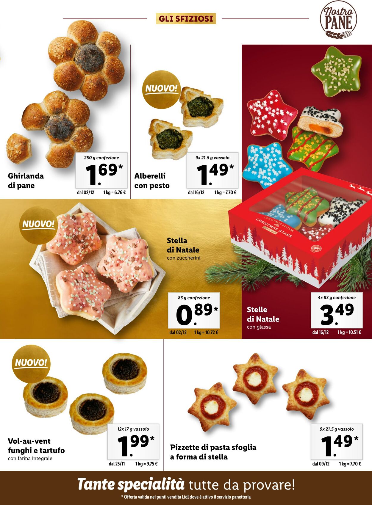 Volantino Lidl 28.10.2024 - 24.12.2024