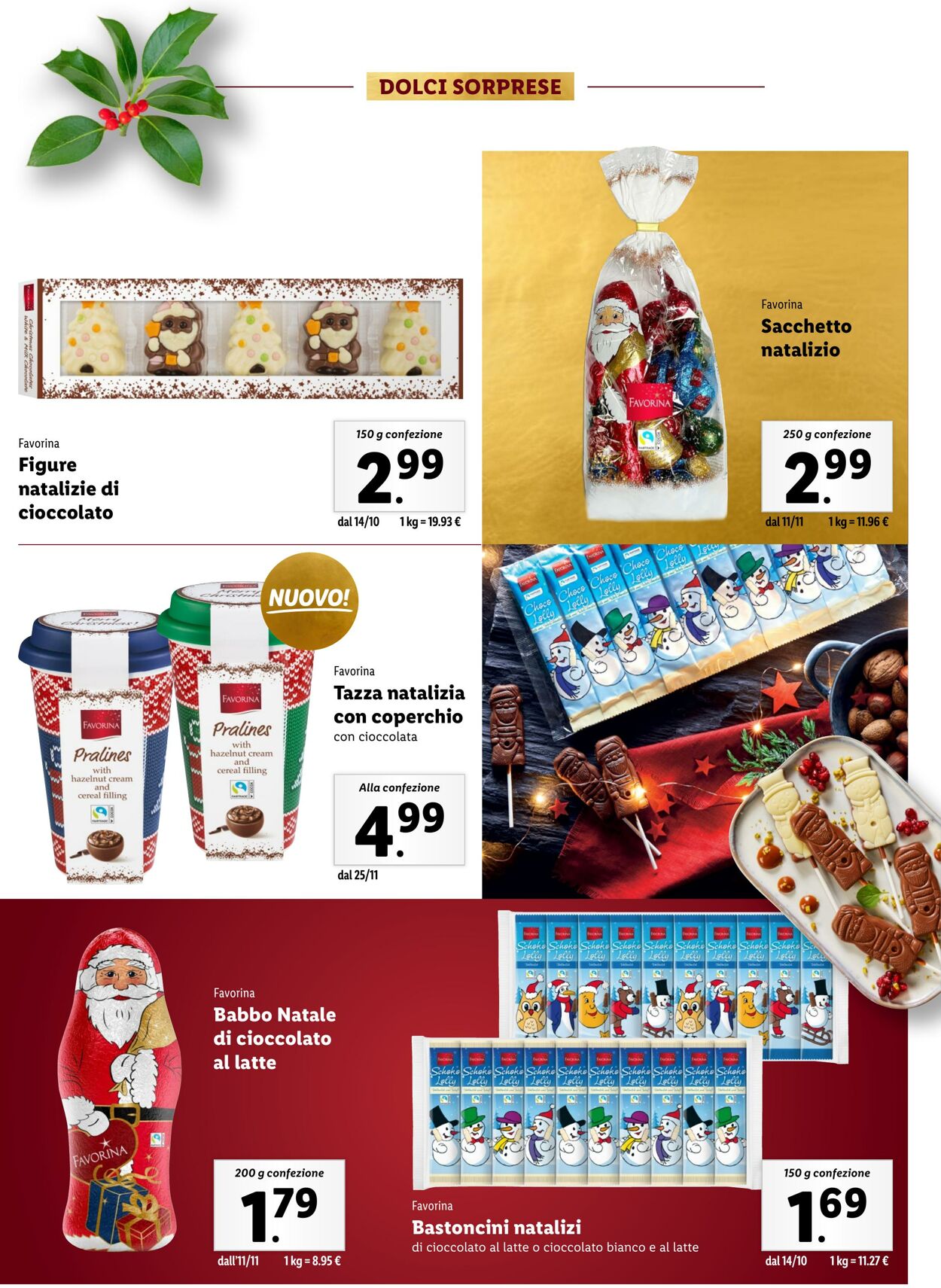 Volantino Lidl 28.10.2024 - 24.12.2024