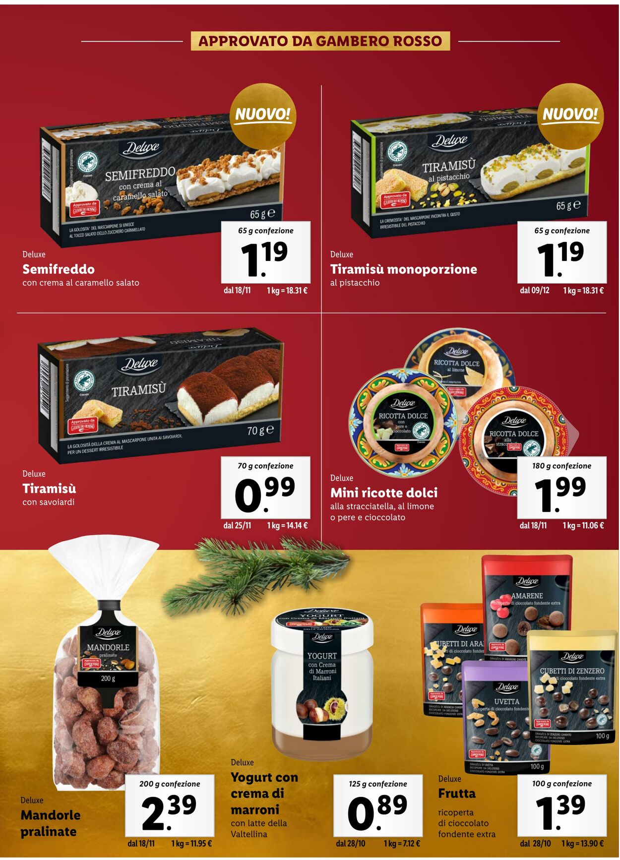 Volantino Lidl 28.10.2024 - 24.12.2024