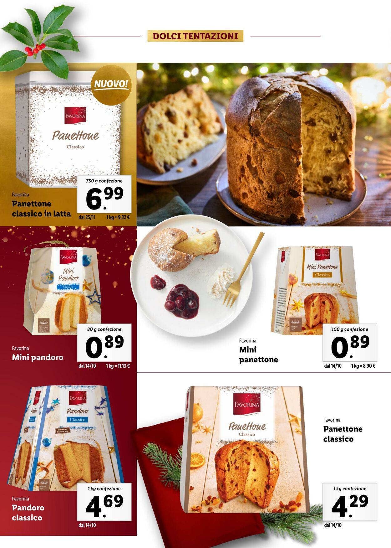 Volantino Lidl 28.10.2024 - 24.12.2024