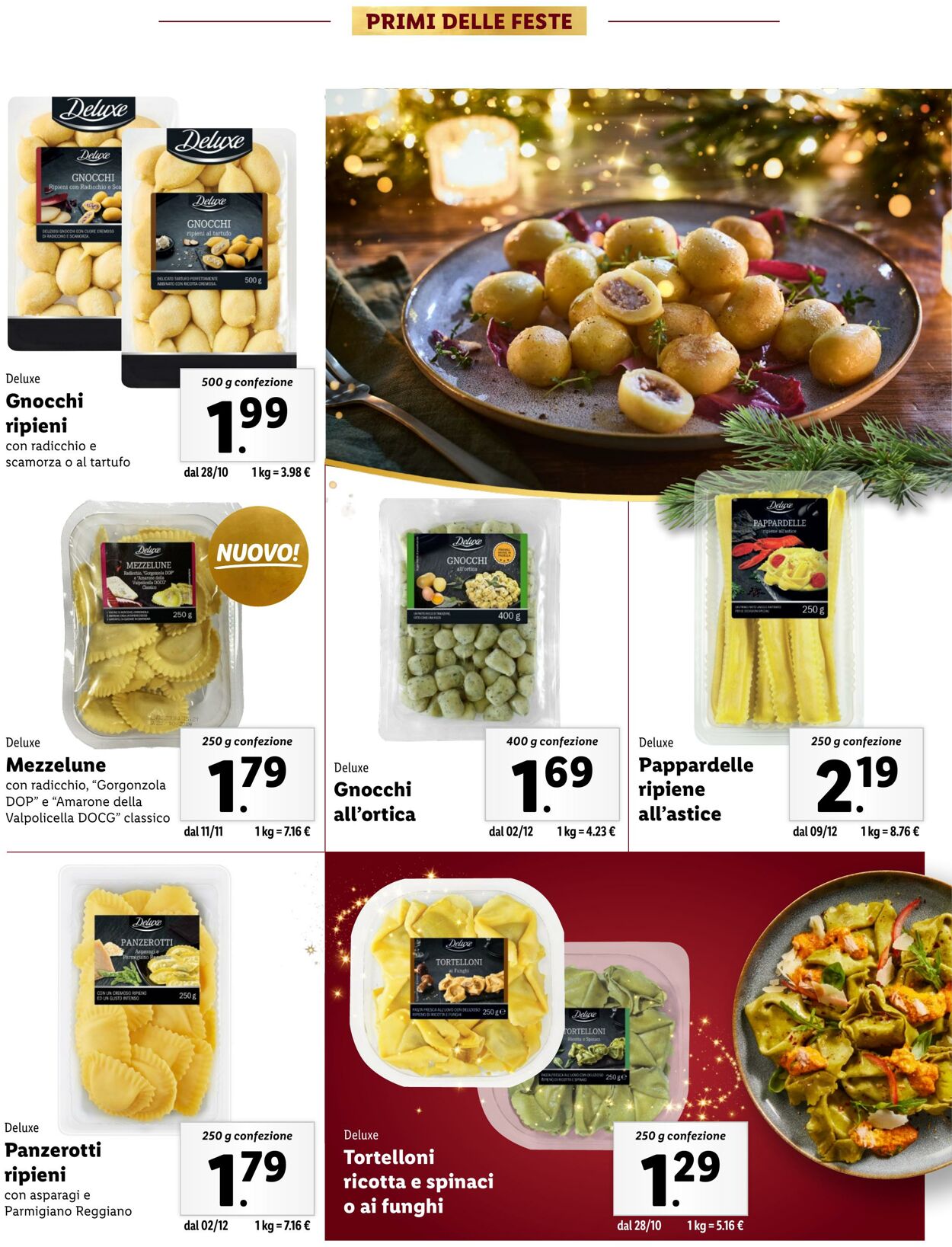 Volantino Lidl 28.10.2024 - 24.12.2024