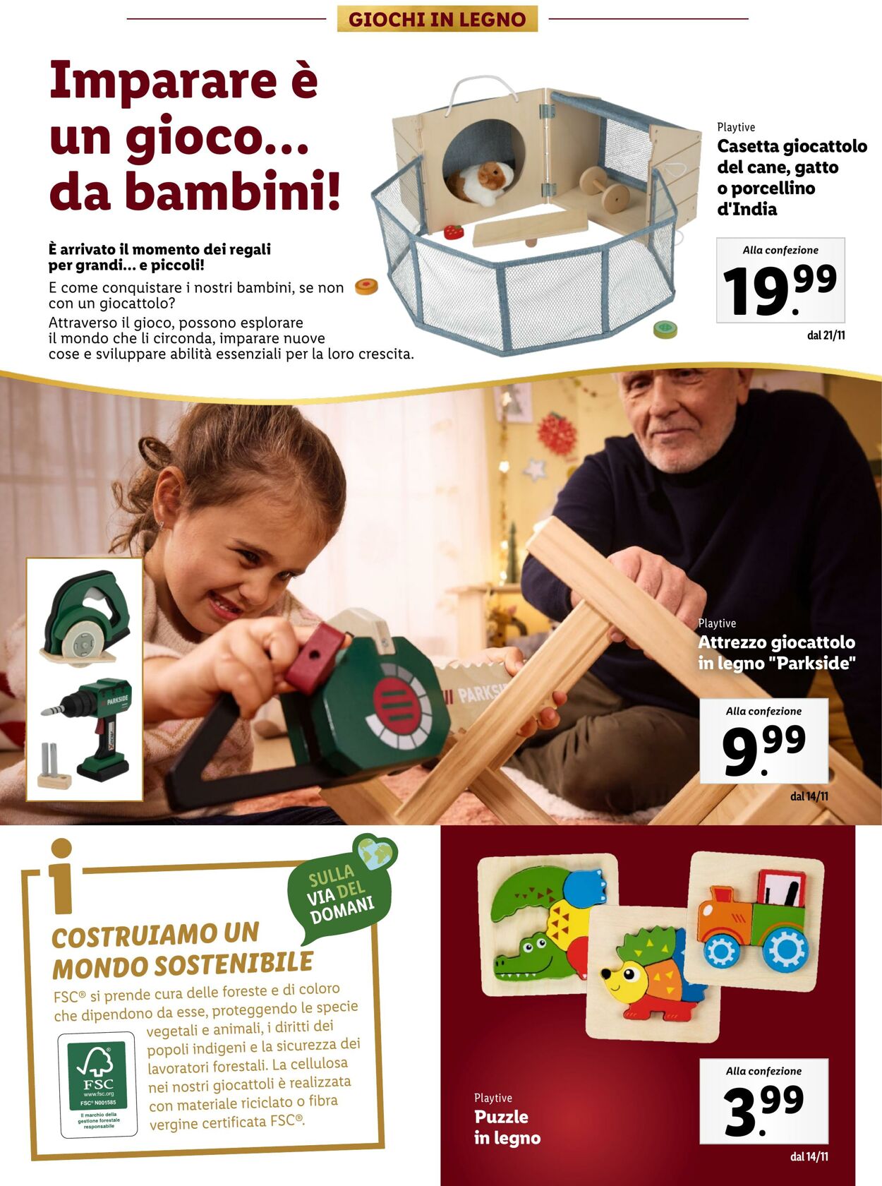 Volantino Lidl 28.10.2024 - 24.12.2024