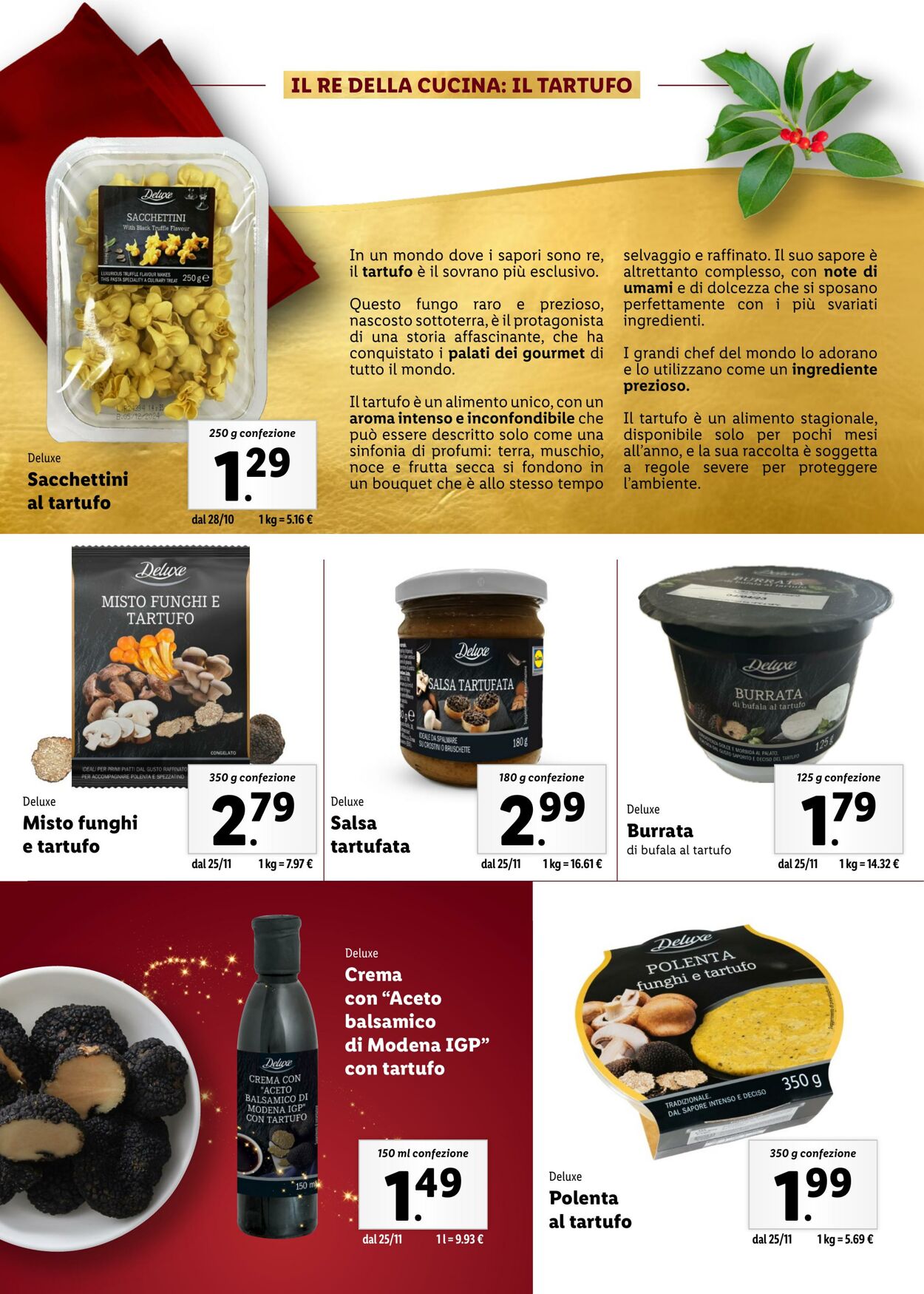 Volantino Lidl 28.10.2024 - 24.12.2024