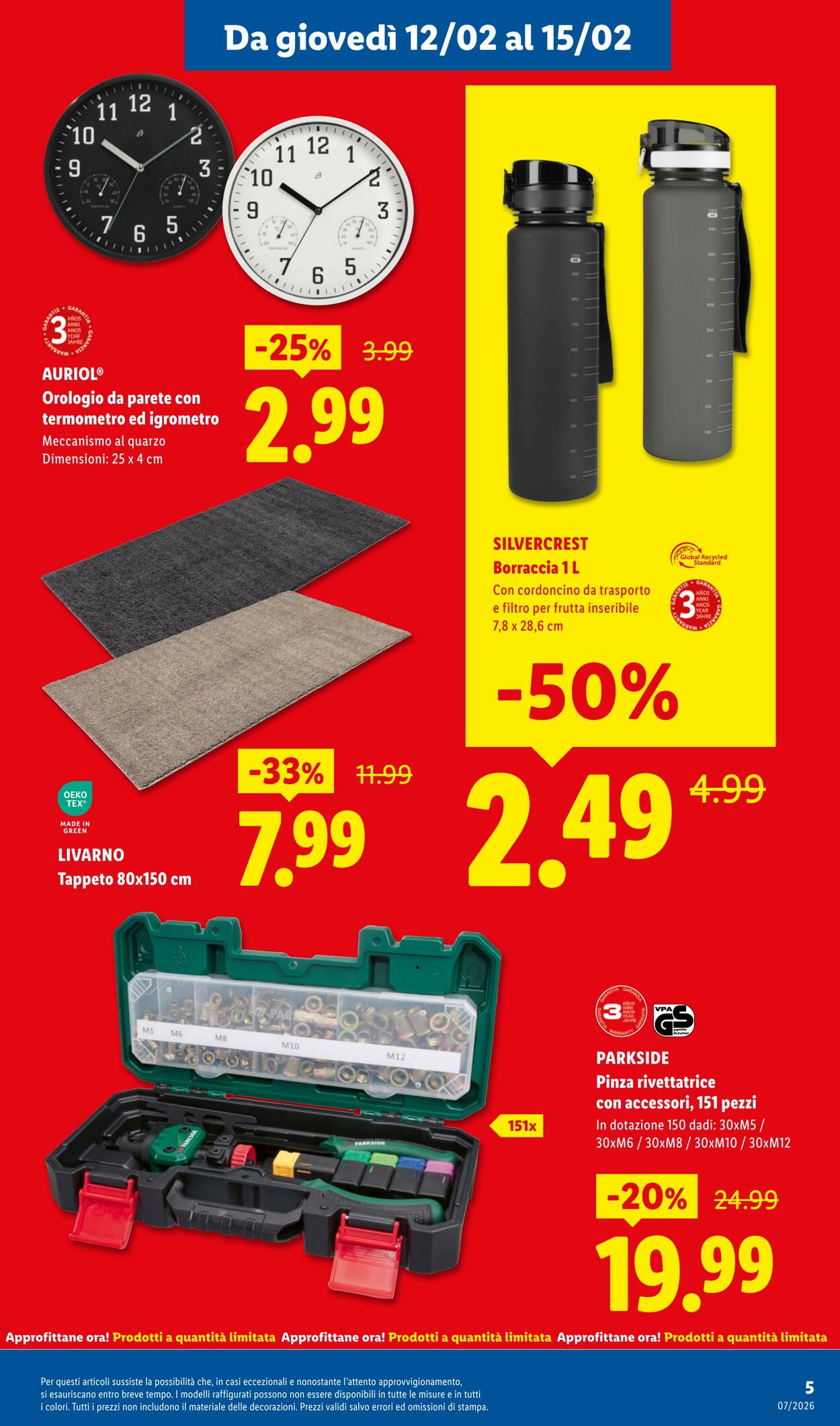 Volantino Lidl 19.01.2027 - 02.03.2028