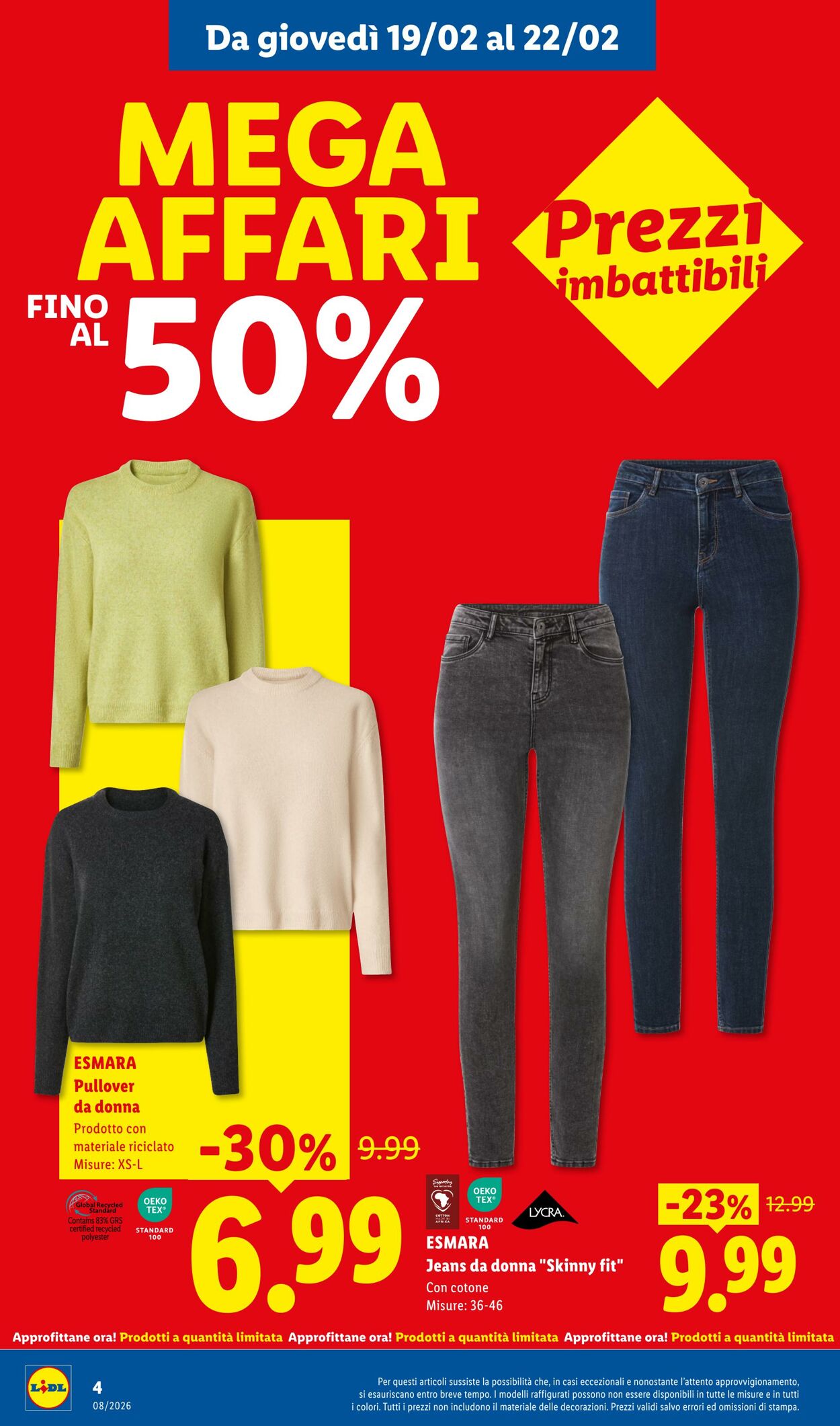 Volantino Lidl 19.08.2027 - 02.10.2028