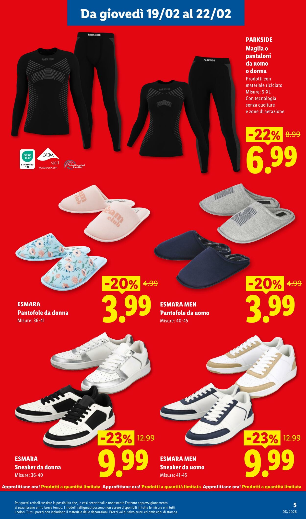 Volantino Lidl 19.08.2027 - 02.10.2028