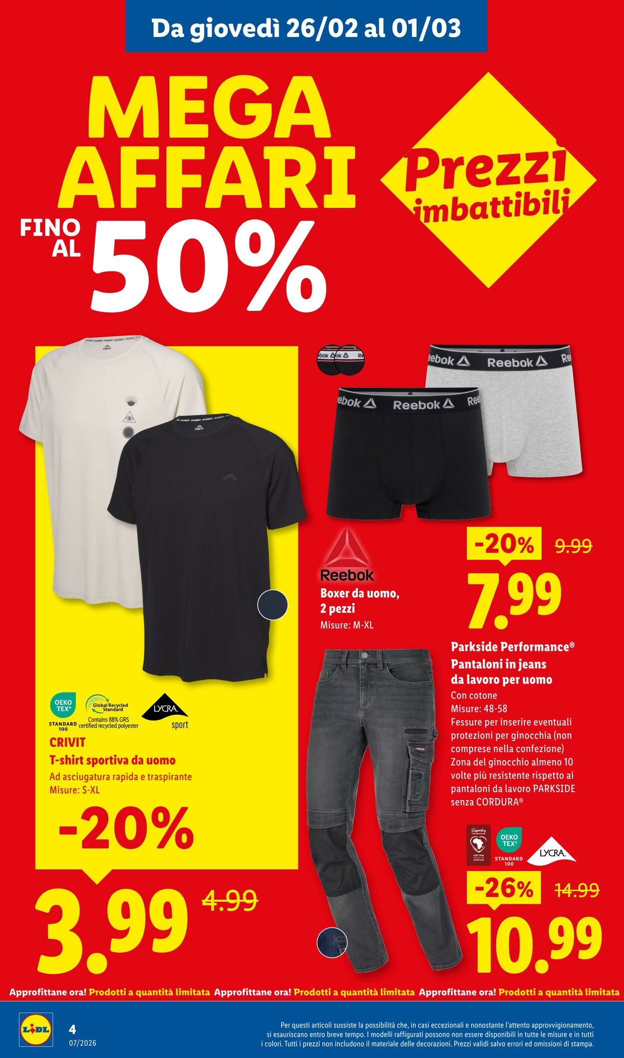 Volantino Lidl 21.03.2028 - 02.01.2029