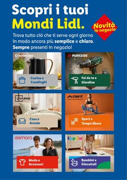 Volantino Lidl 08.06.2026 - 16.06.2026