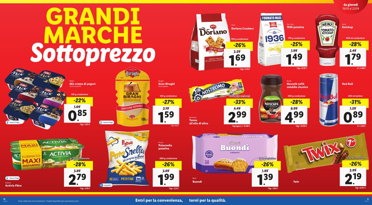 Volantino Lidl 19.09.2024 - 22.09.2024