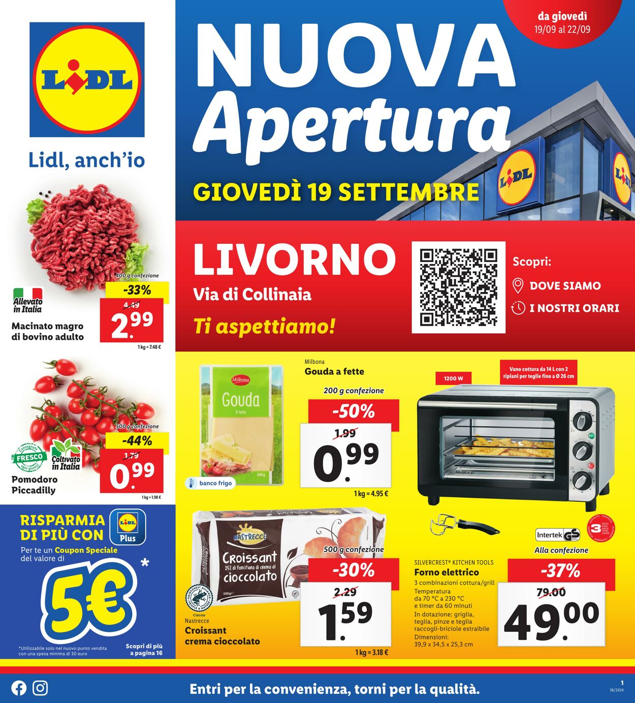 Volantino Lidl 19.09.2024 - 22.09.2024