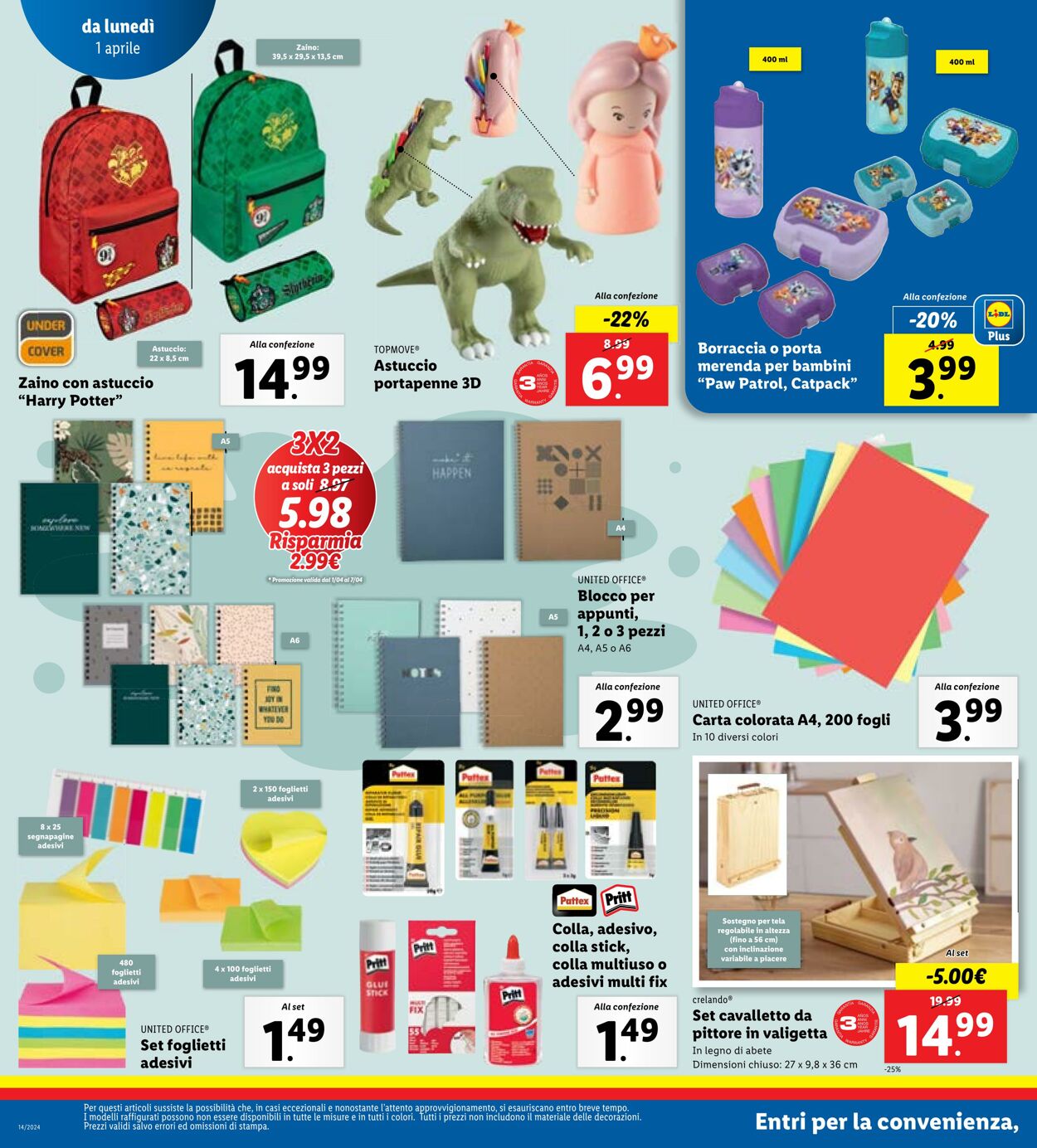 Volantino Lidl 01.04.2024 - 07.04.2024