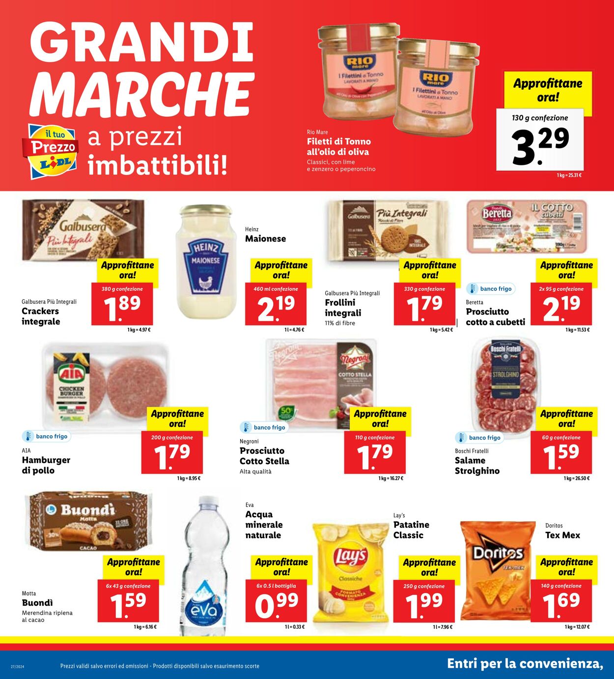 Volantino Lidl 01.07.2024 - 07.07.2024