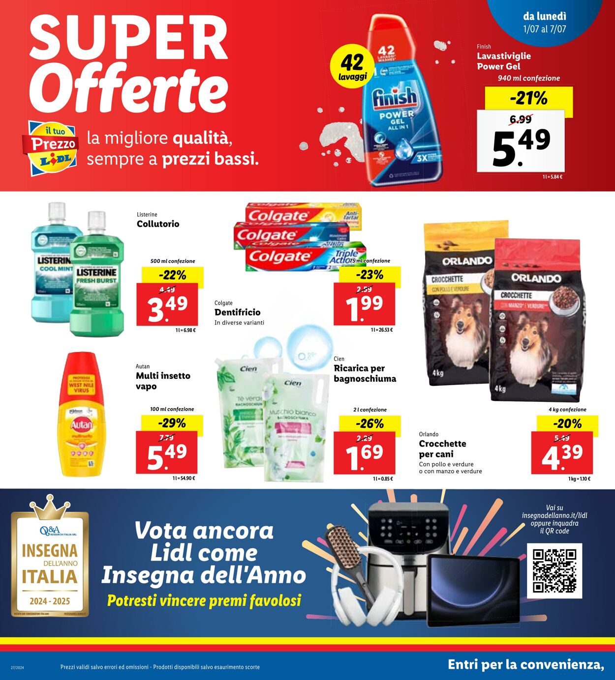 Volantino Lidl 01.07.2024 - 07.07.2024