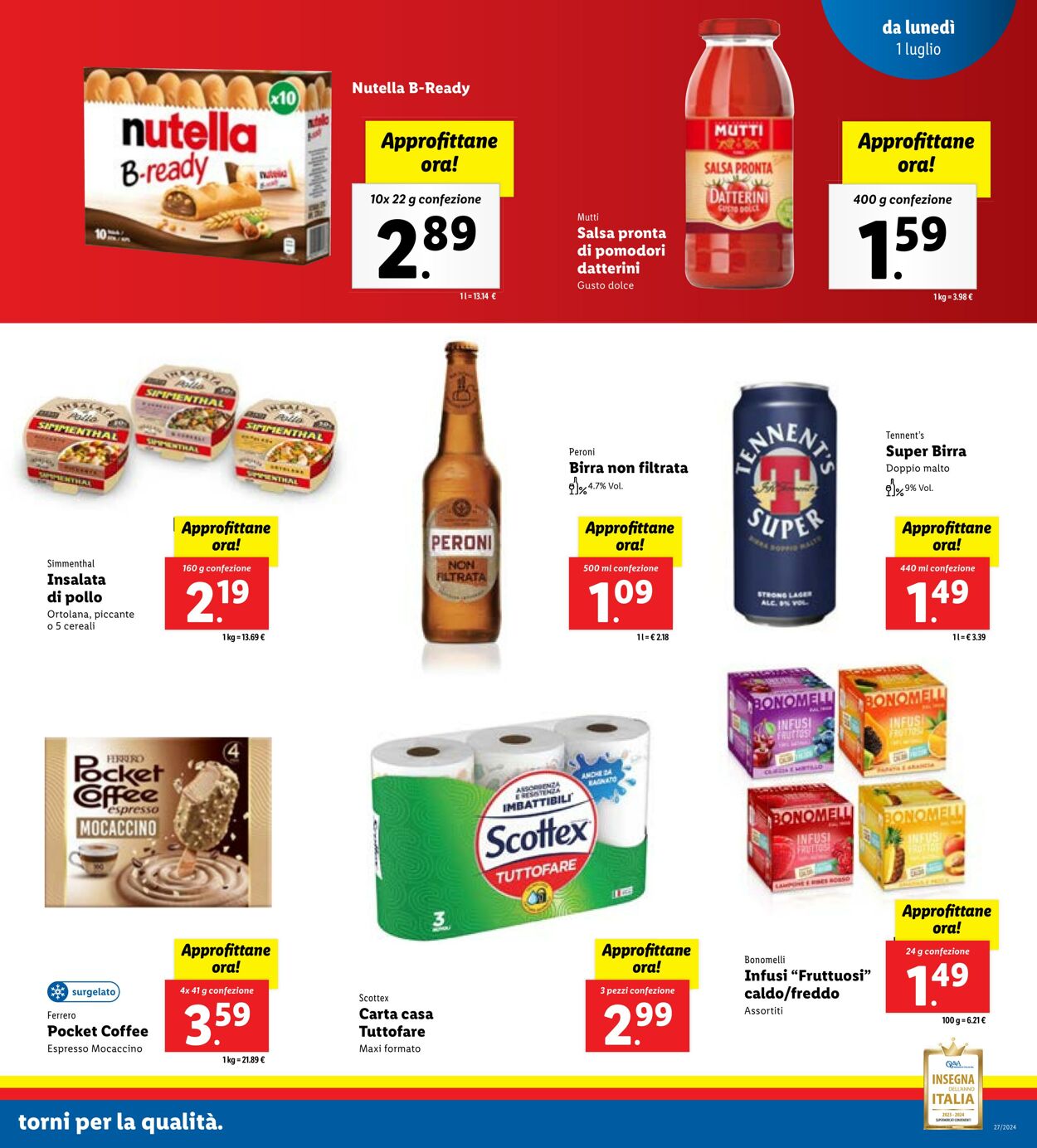 Volantino Lidl 01.07.2024 - 07.07.2024