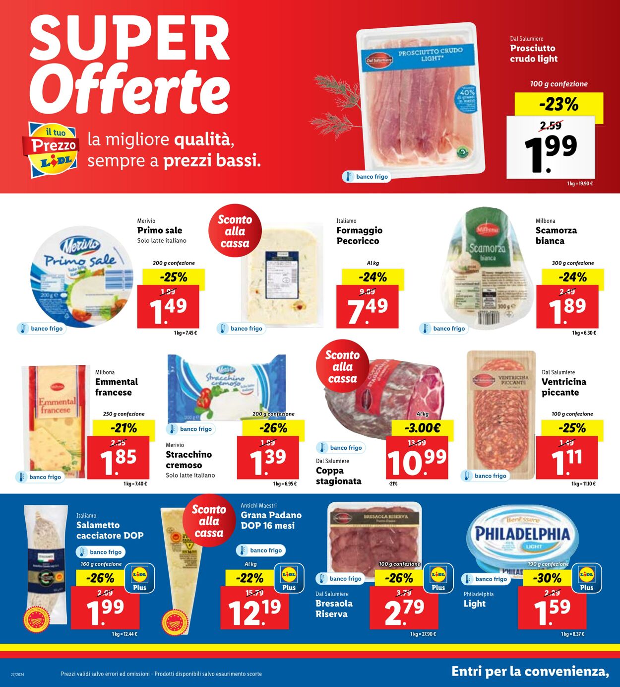 Volantino Lidl 01.07.2024 - 07.07.2024