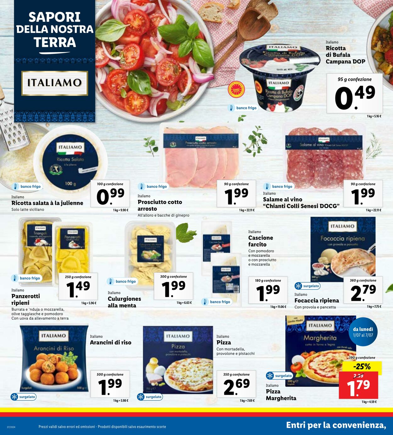 Volantino Lidl 01.07.2024 - 07.07.2024