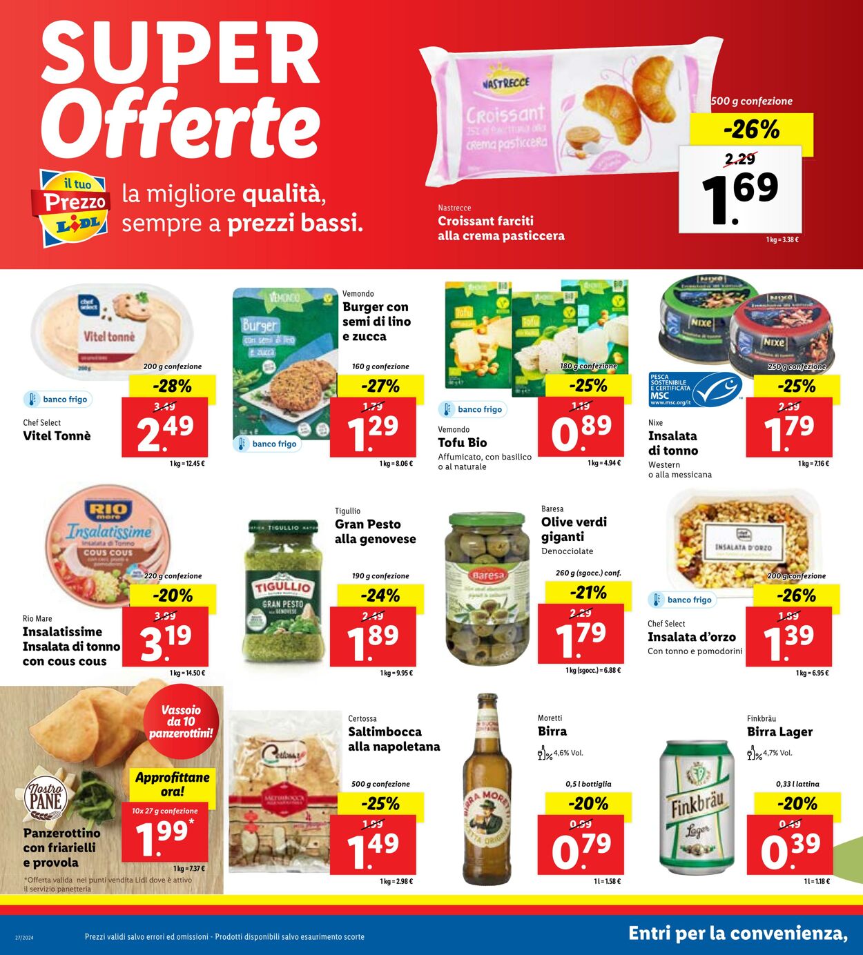 Volantino Lidl 01.07.2024 - 07.07.2024