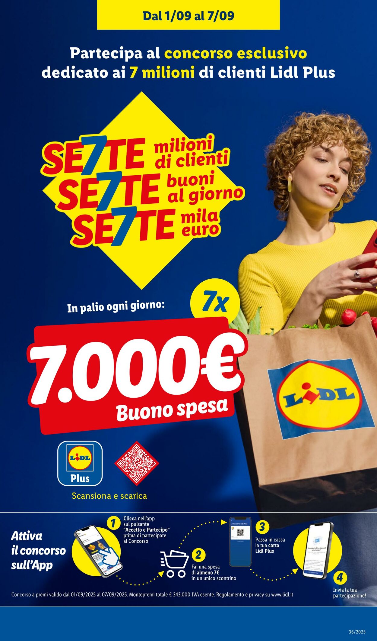 Volantino Lidl 01.09.2025 - 07.09.2025