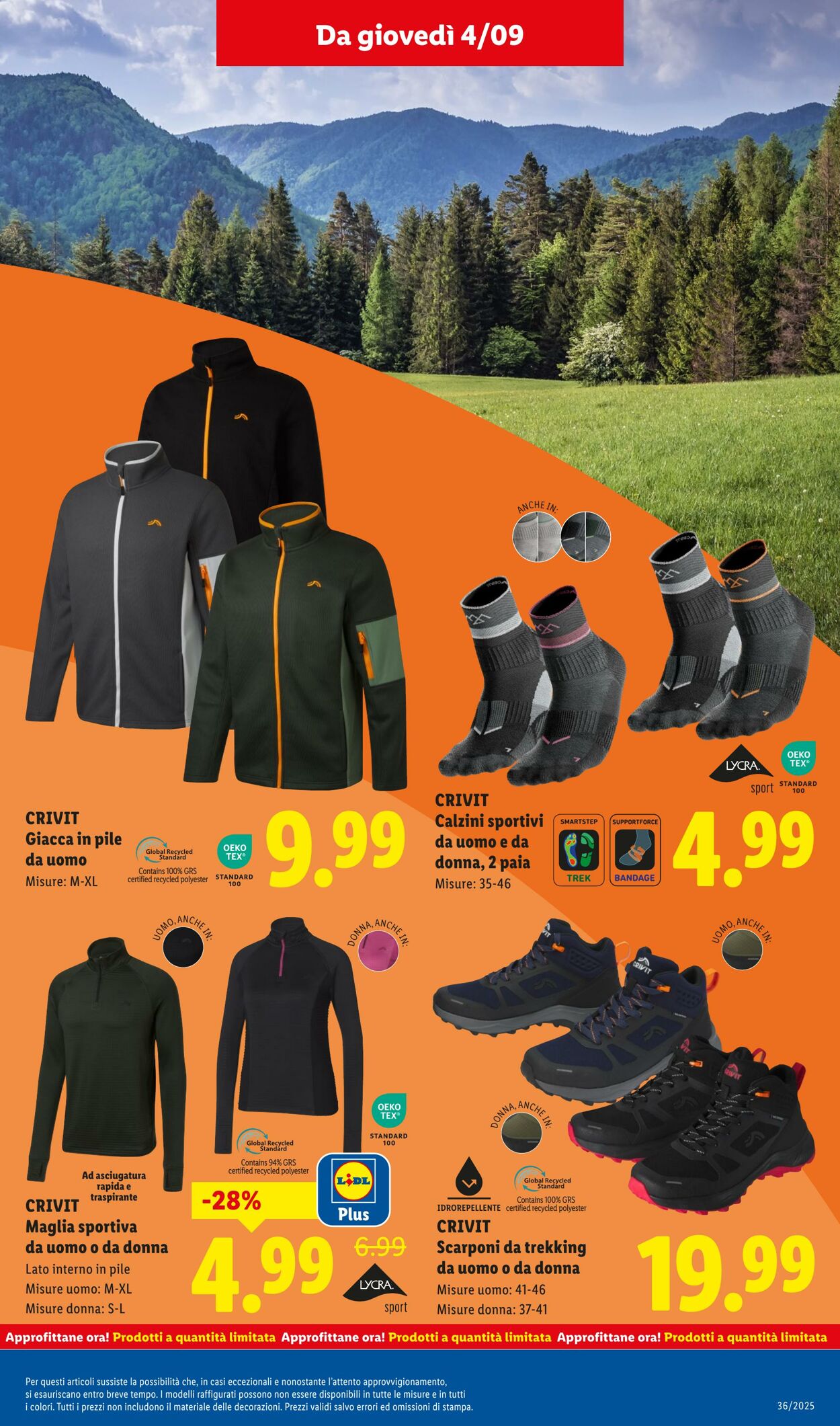 Volantino Lidl 01.09.2025 - 07.09.2025