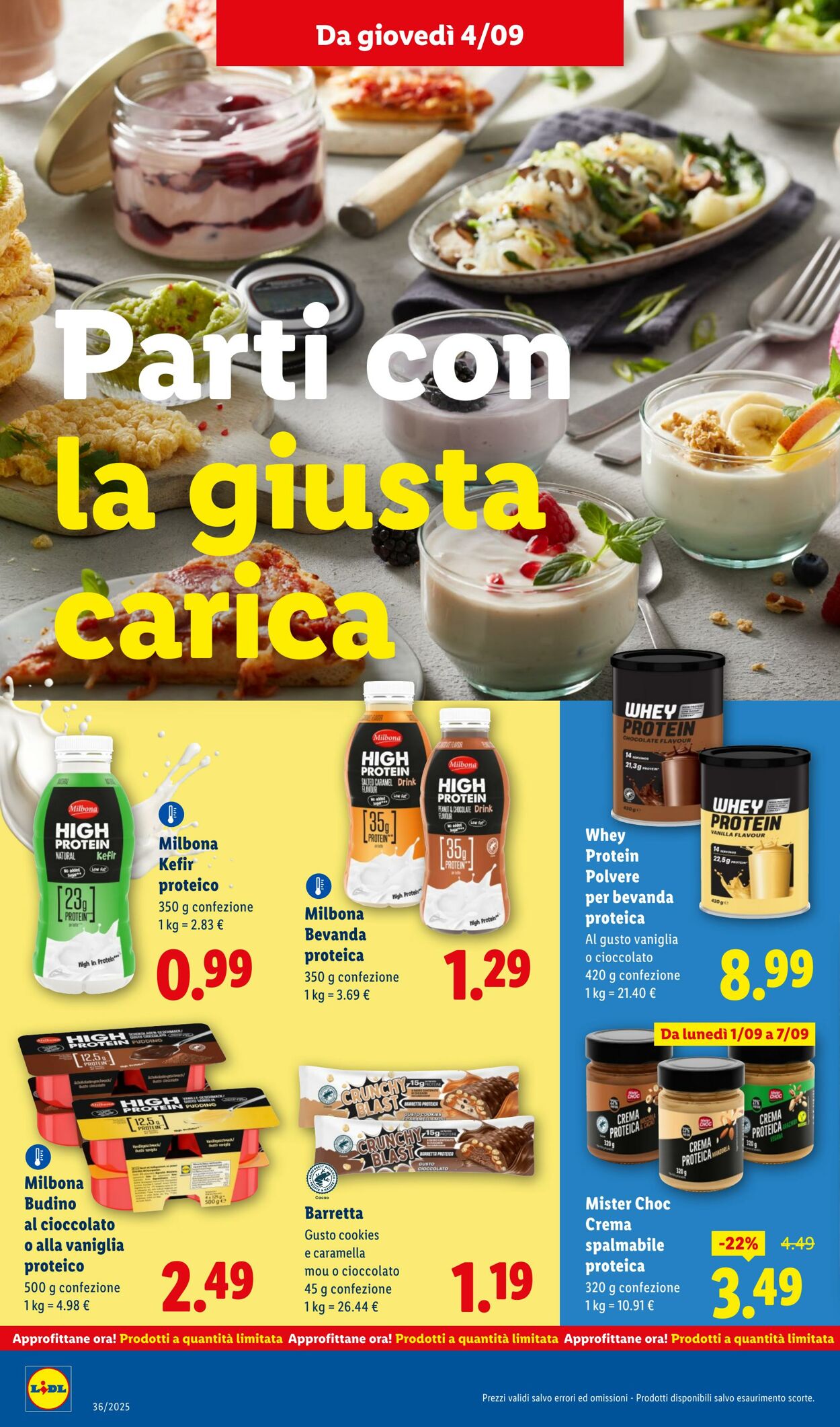 Volantino Lidl 01.09.2025 - 07.09.2025