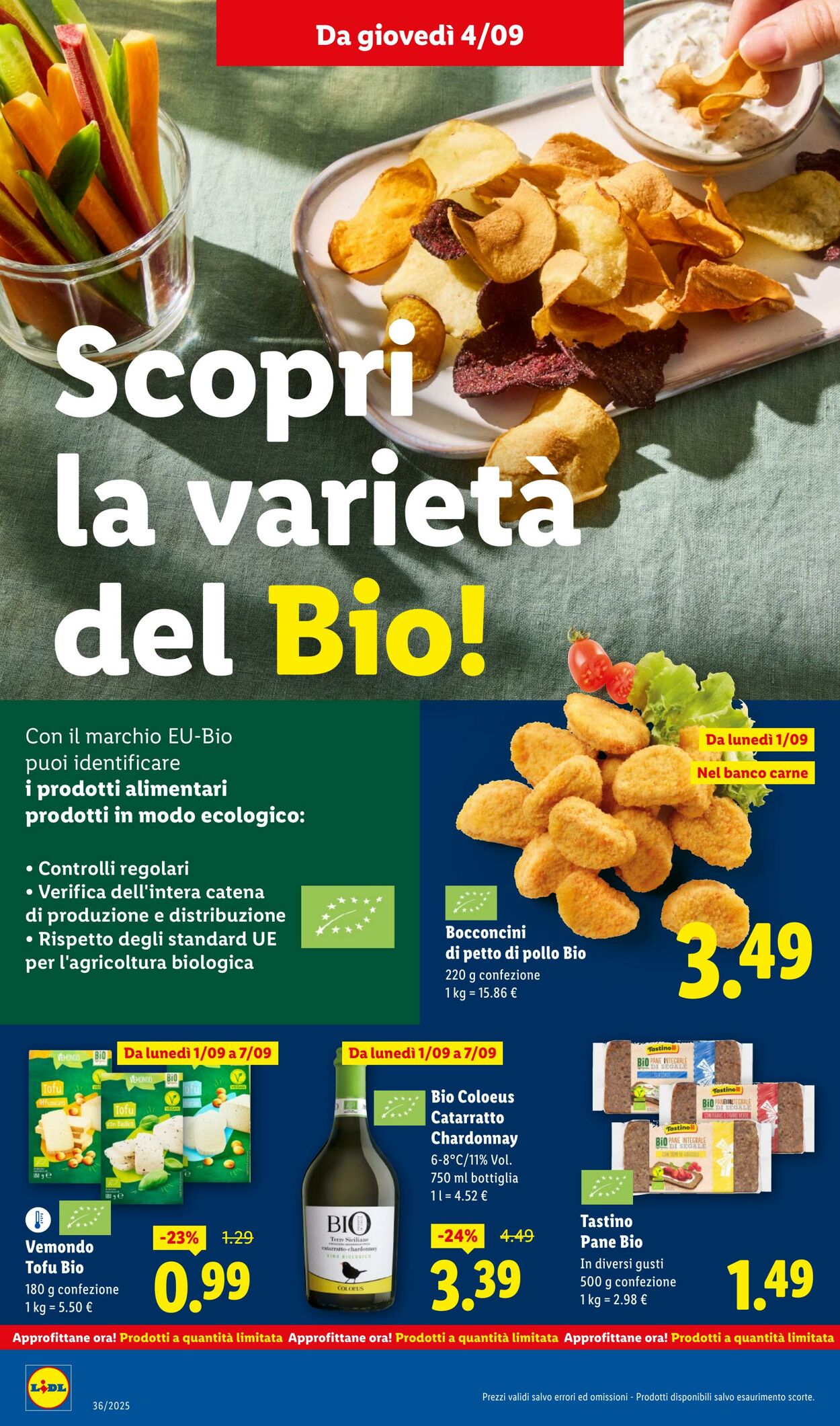 Volantino Lidl 01.09.2025 - 07.09.2025