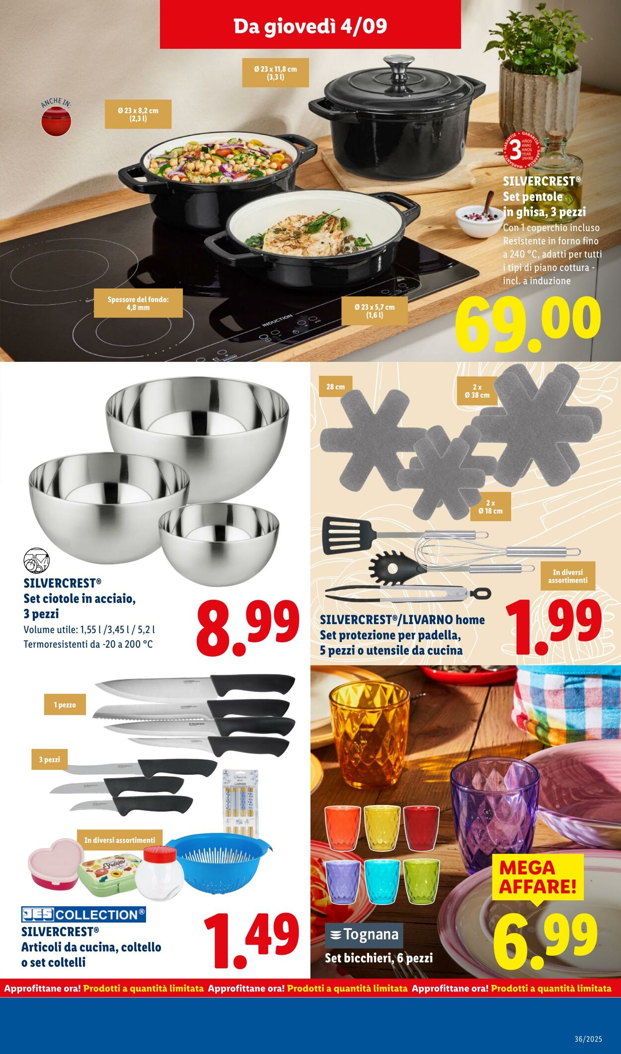 Volantino Lidl 01.09.2025 - 07.09.2025