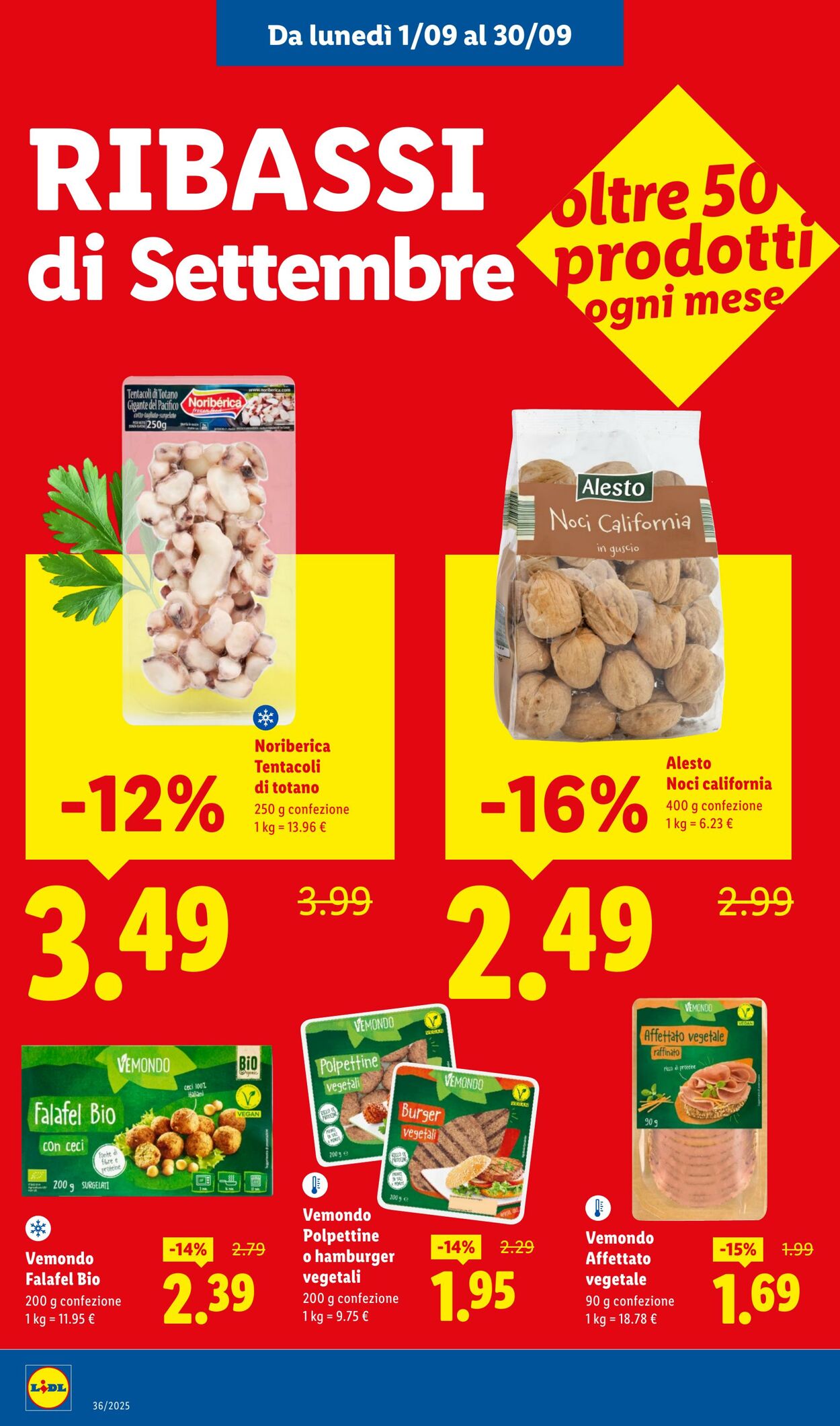 Volantino Lidl 01.09.2025 - 07.09.2025