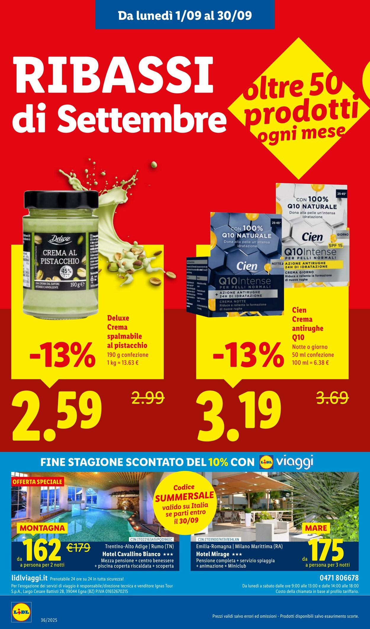 Volantino Lidl 01.09.2025 - 07.09.2025