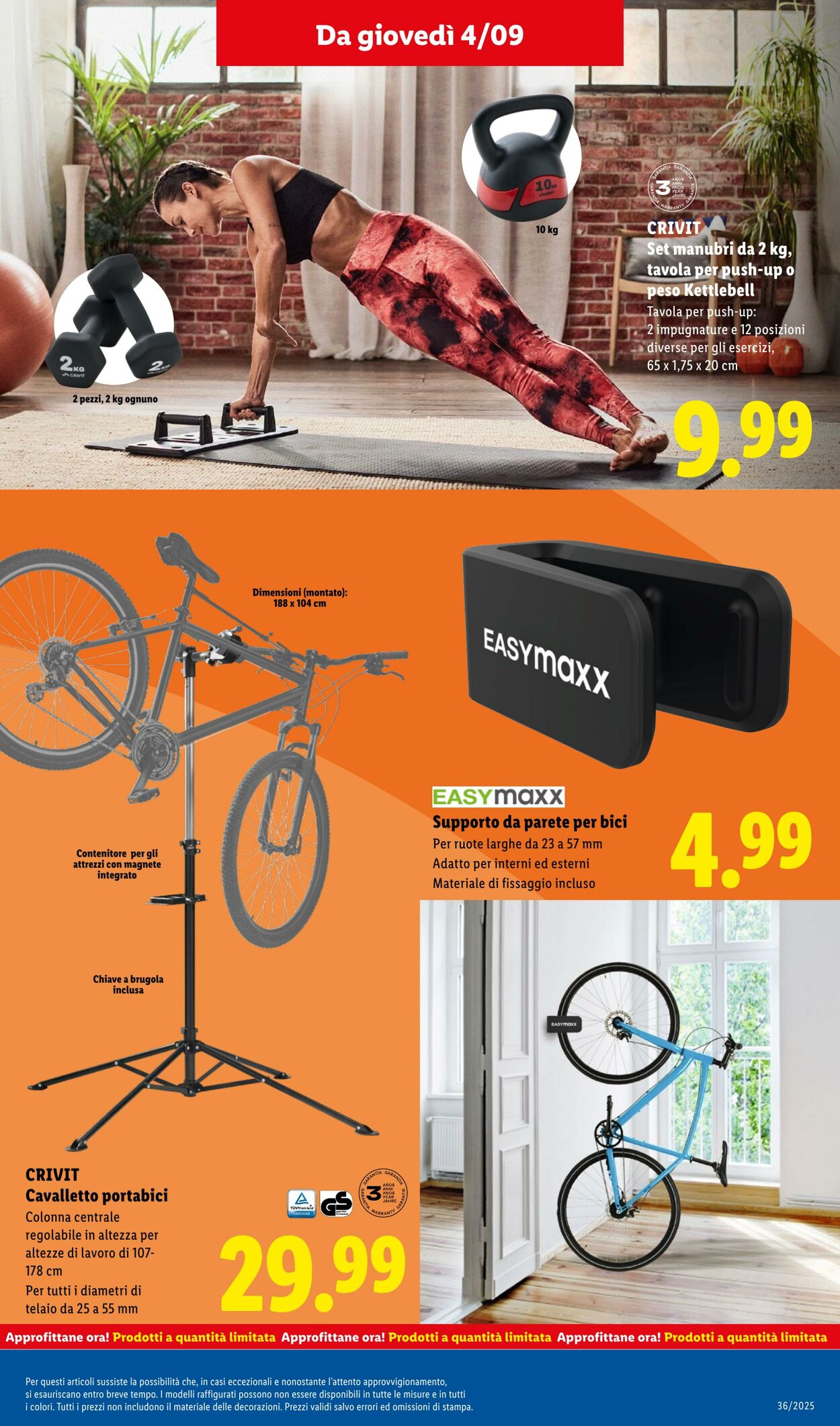 Volantino Lidl 01.09.2025 - 07.09.2025