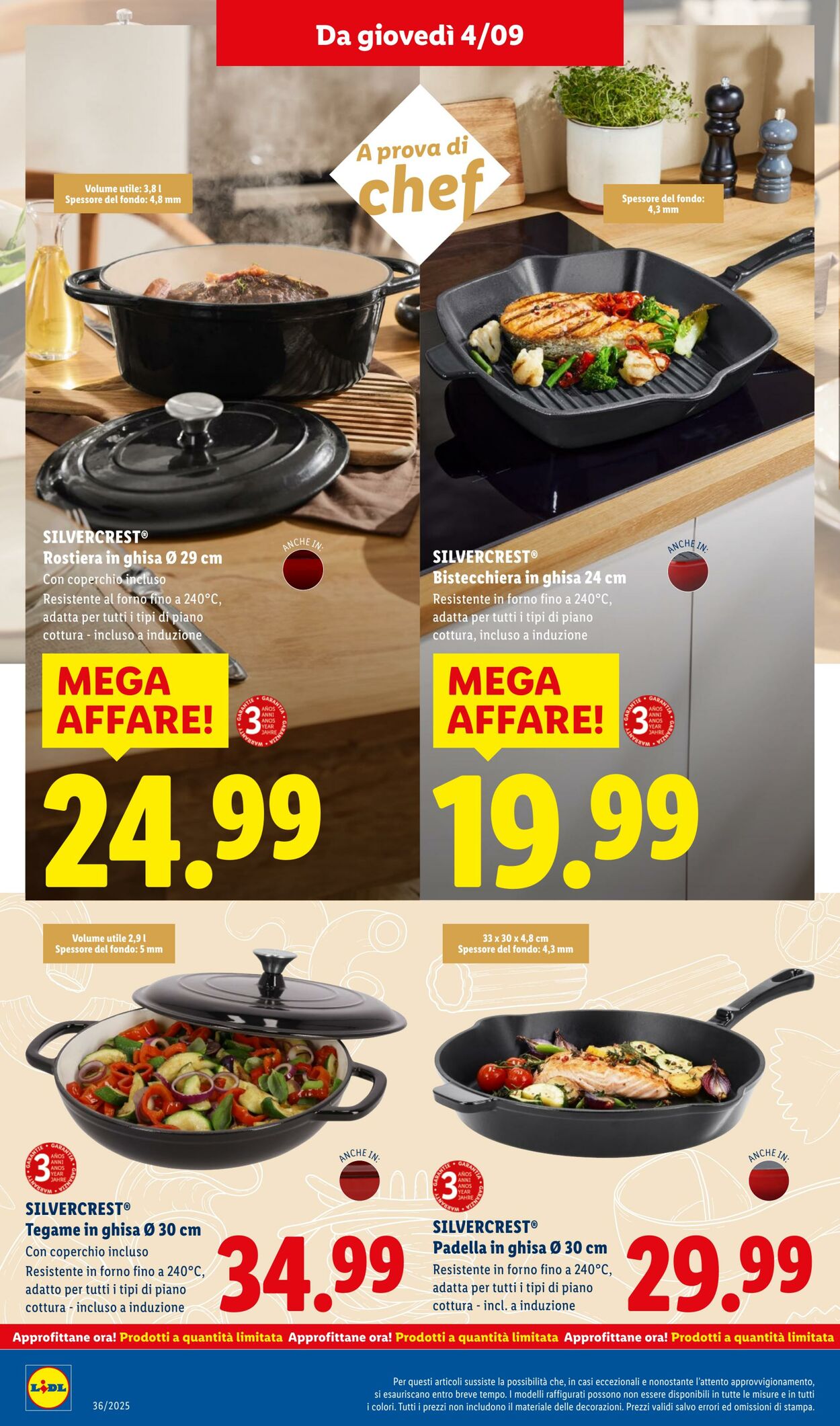 Volantino Lidl 01.09.2025 - 07.09.2025