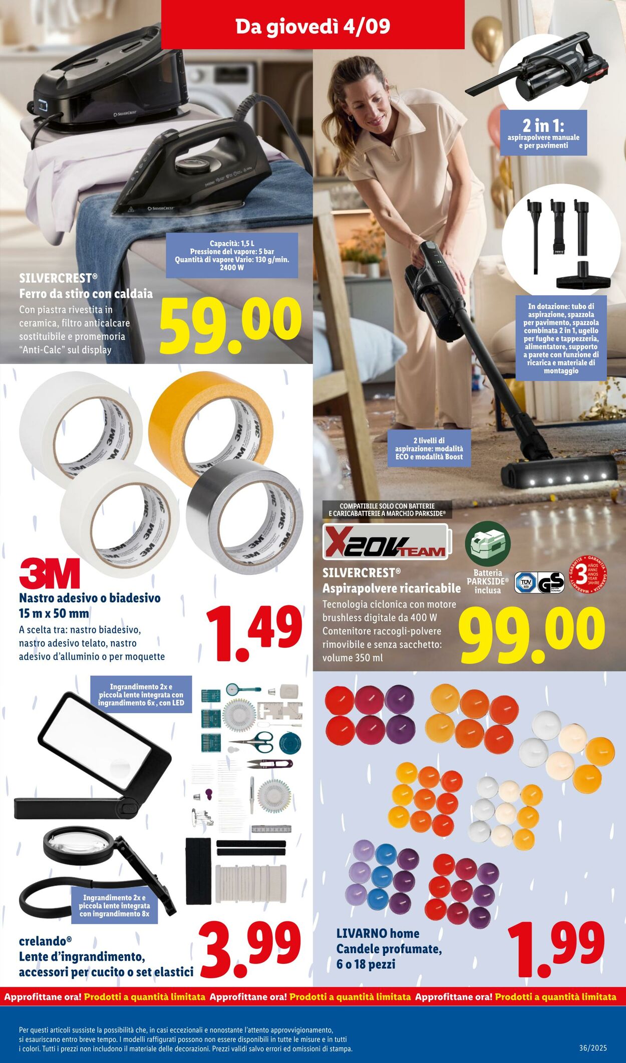 Volantino Lidl 01.09.2025 - 07.09.2025