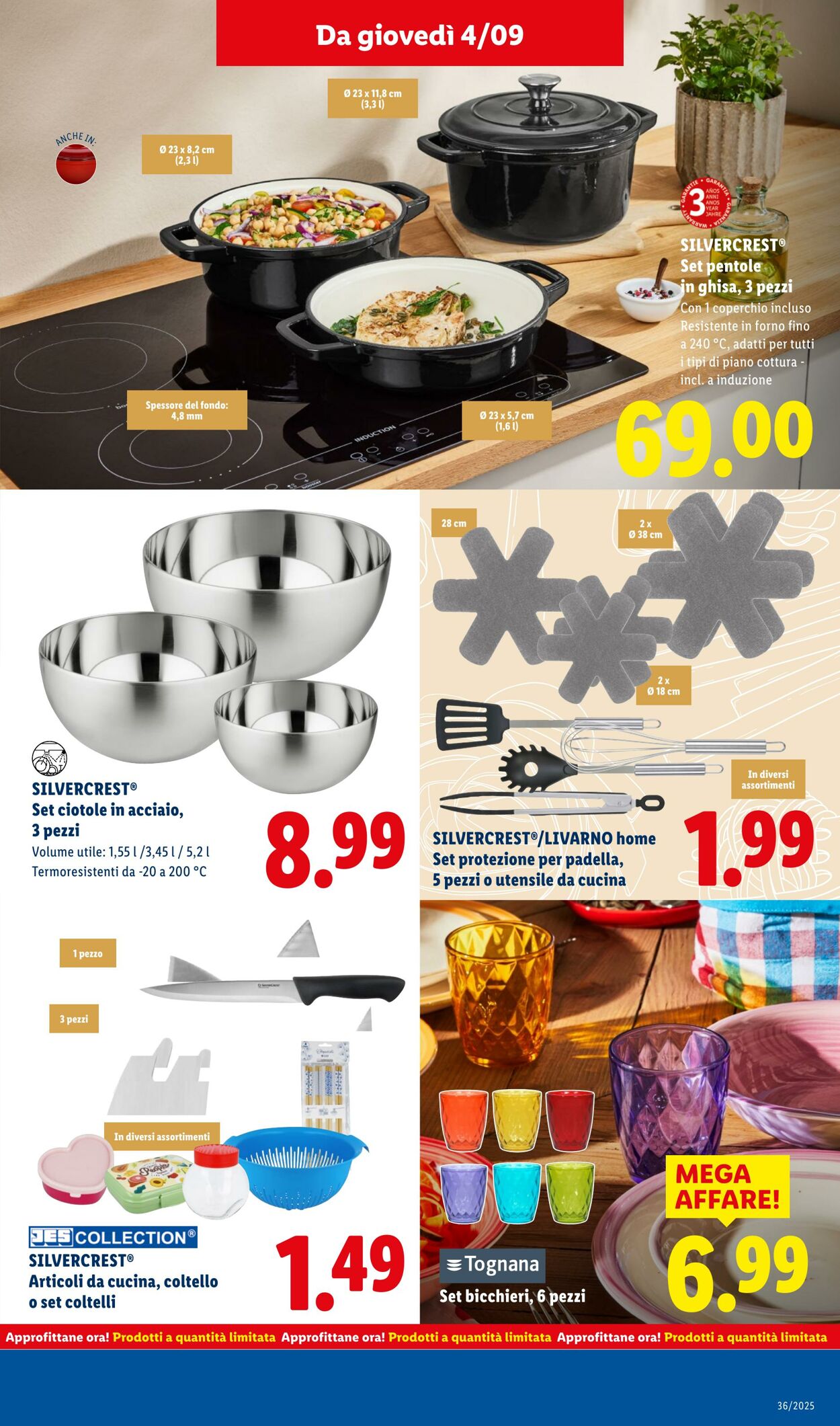 Volantino Lidl 01.09.2025 - 07.09.2025