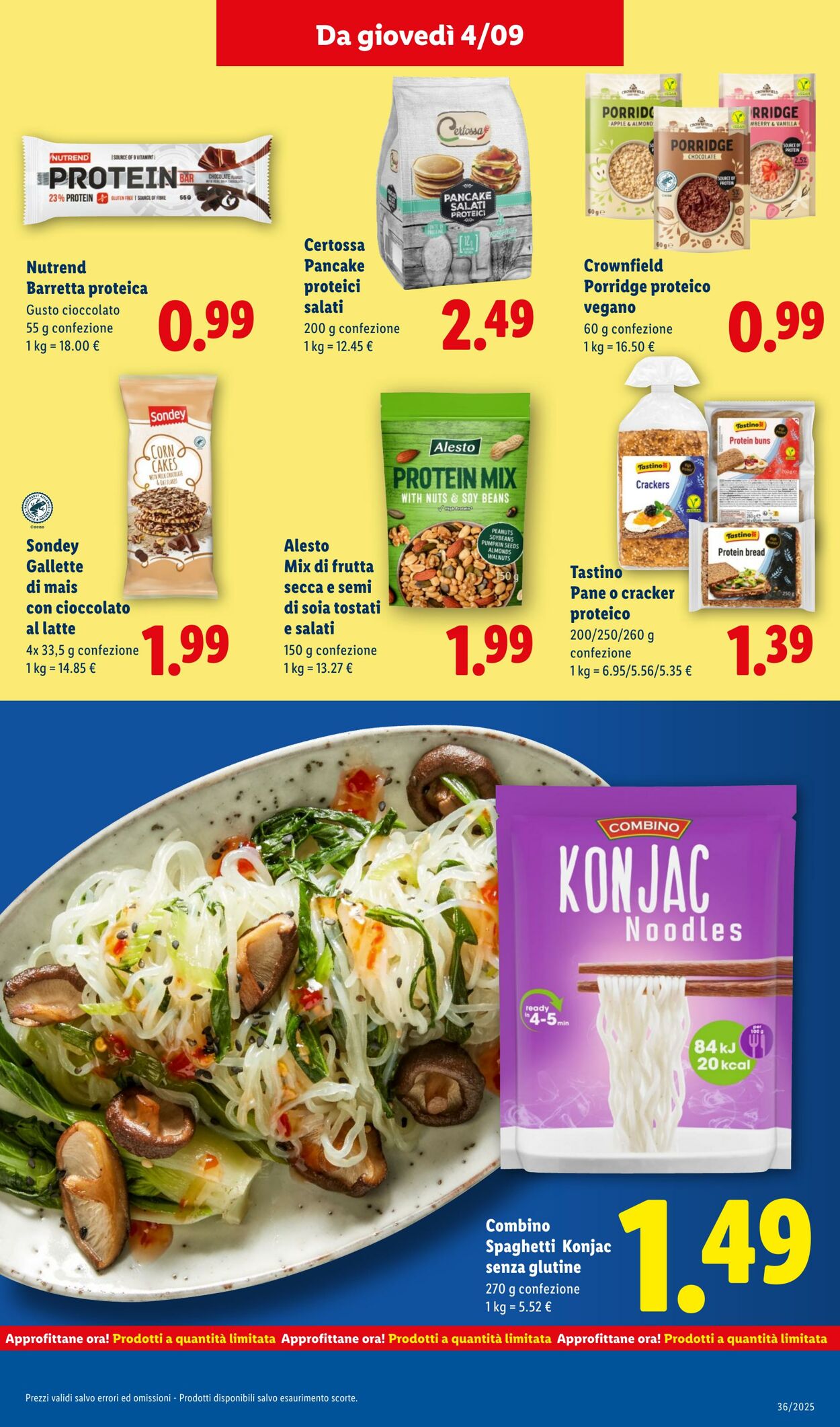 Volantino Lidl 01.09.2025 - 07.09.2025