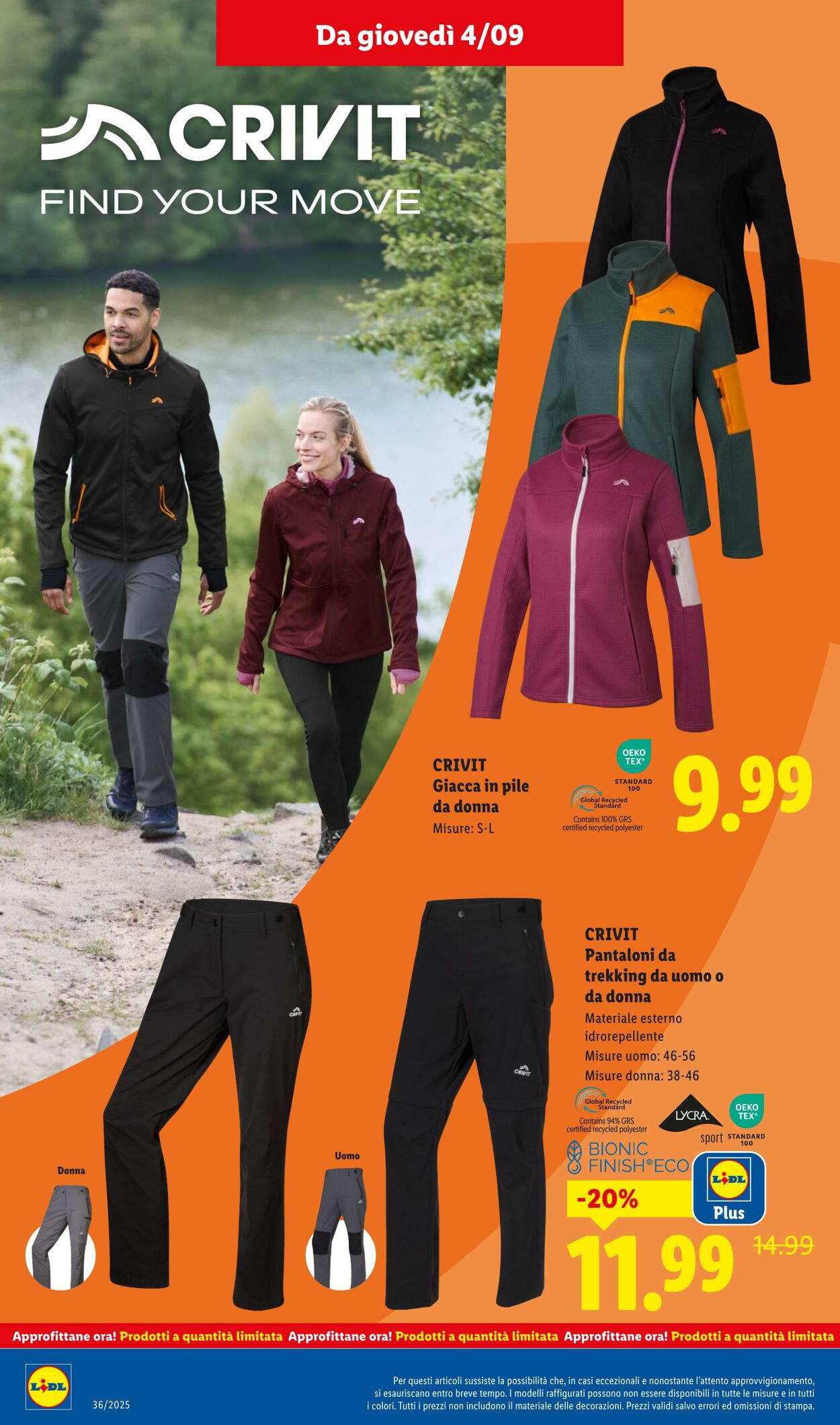 Volantino Lidl 01.09.2025 - 07.09.2025