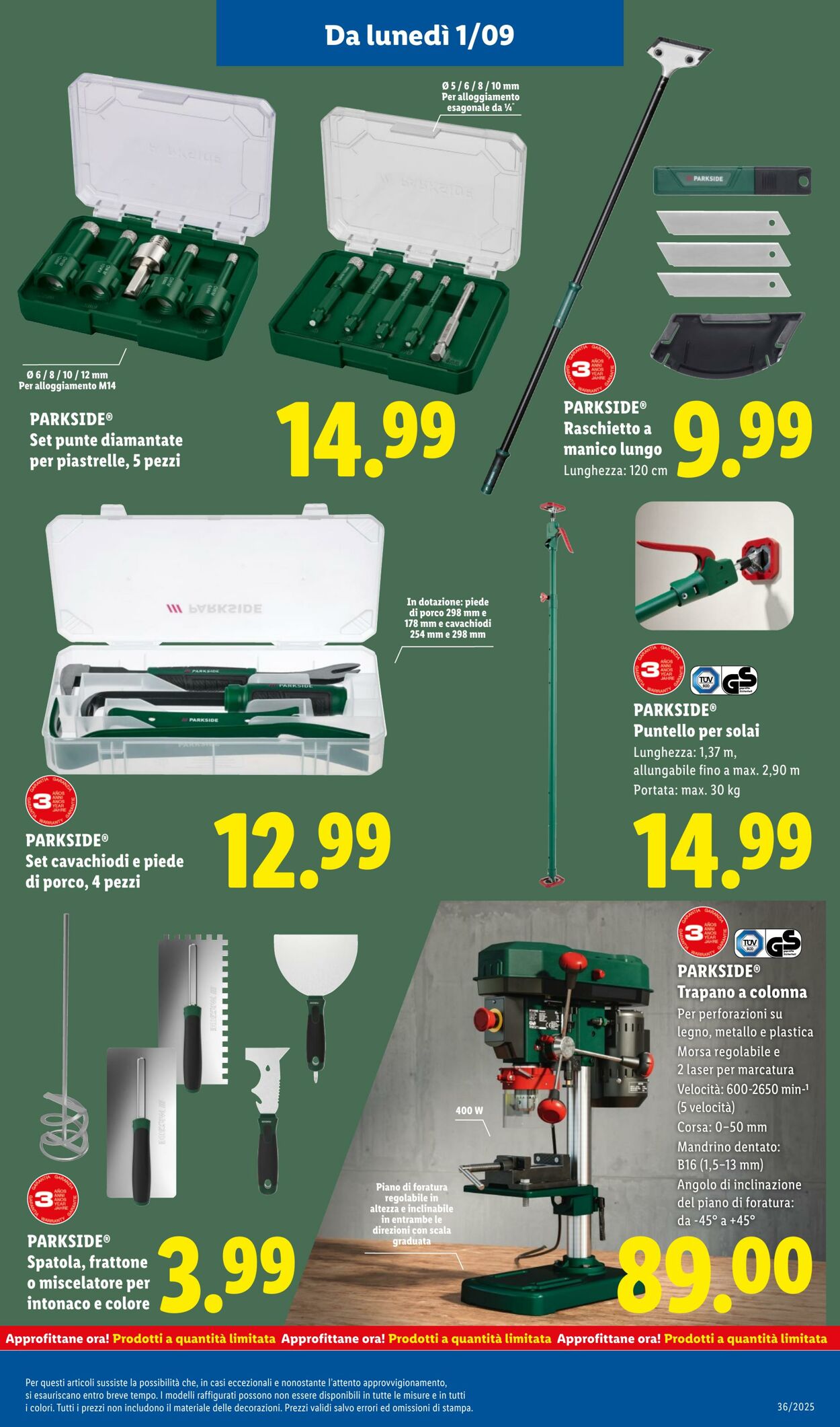 Volantino Lidl 01.09.2025 - 07.09.2025