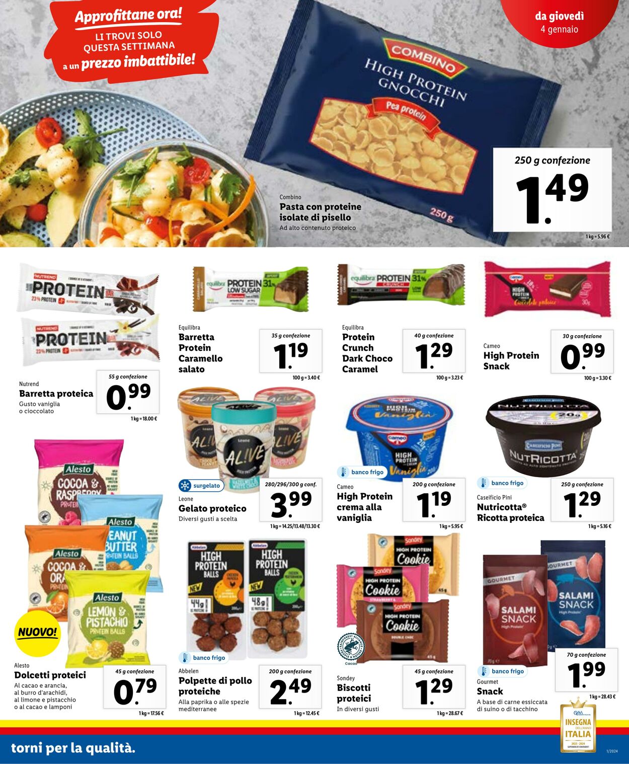 Volantino Lidl 02.01.2023 - 07.01.2023